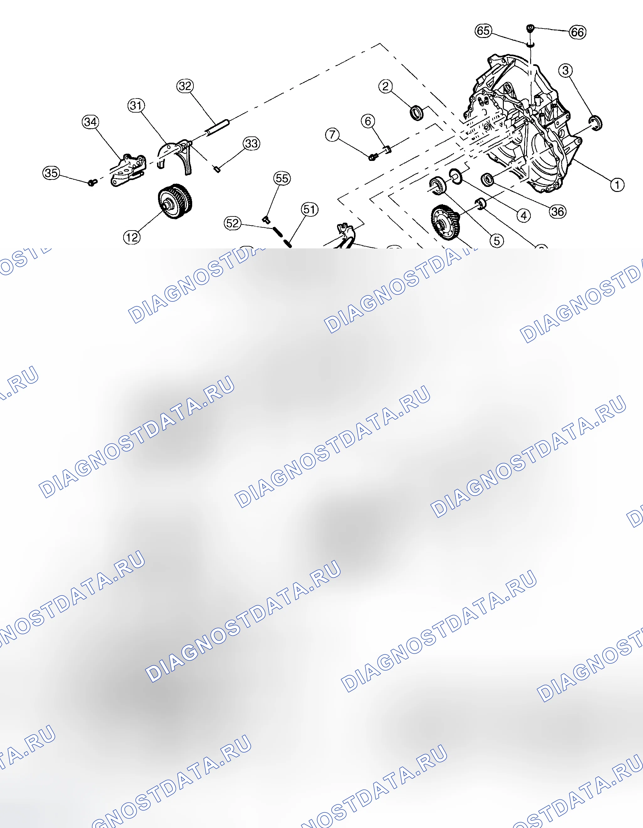 Рис. 39: Повторная сборка. Mazda Tribute I рестайлинг