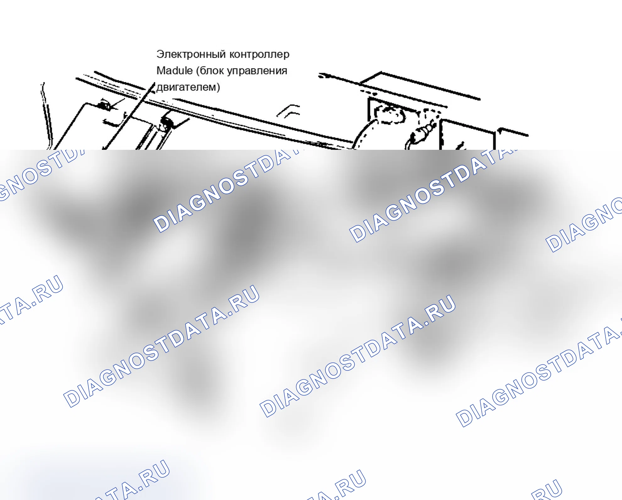 Рис. 13: Расположение компонентов (2 из 4). Chevrolet Cab & Chassis R30 