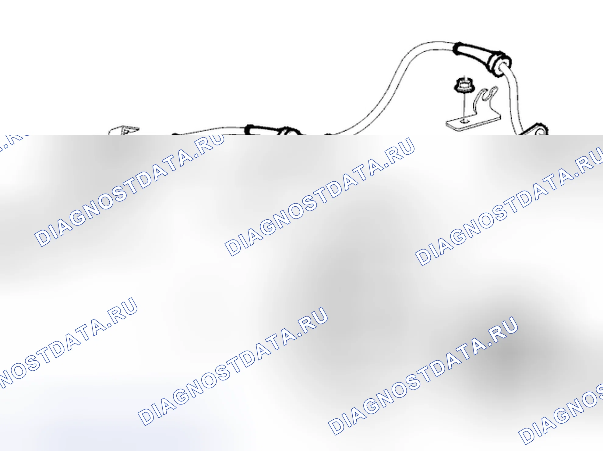 Рис. 57: Снятие датчика заднего колеса. Volvo S40 I рестайлинг