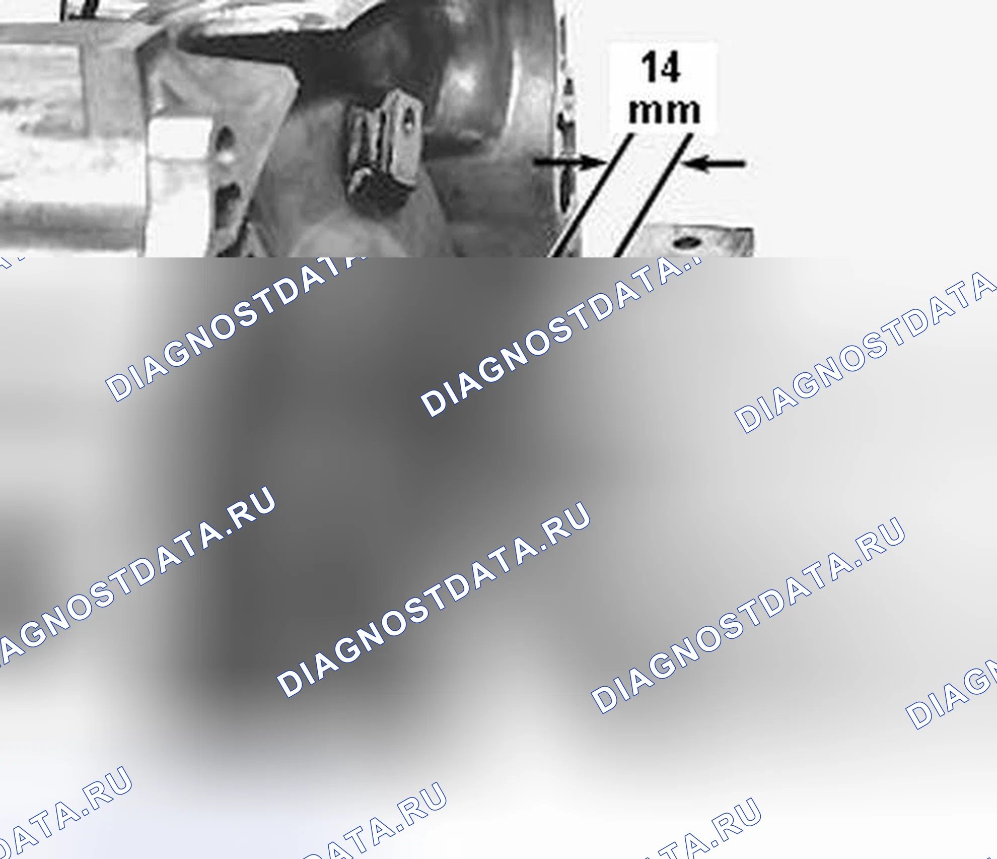 Рис. 214: Проверка гидротрансформатора. Volvo V70 II рестайлинг