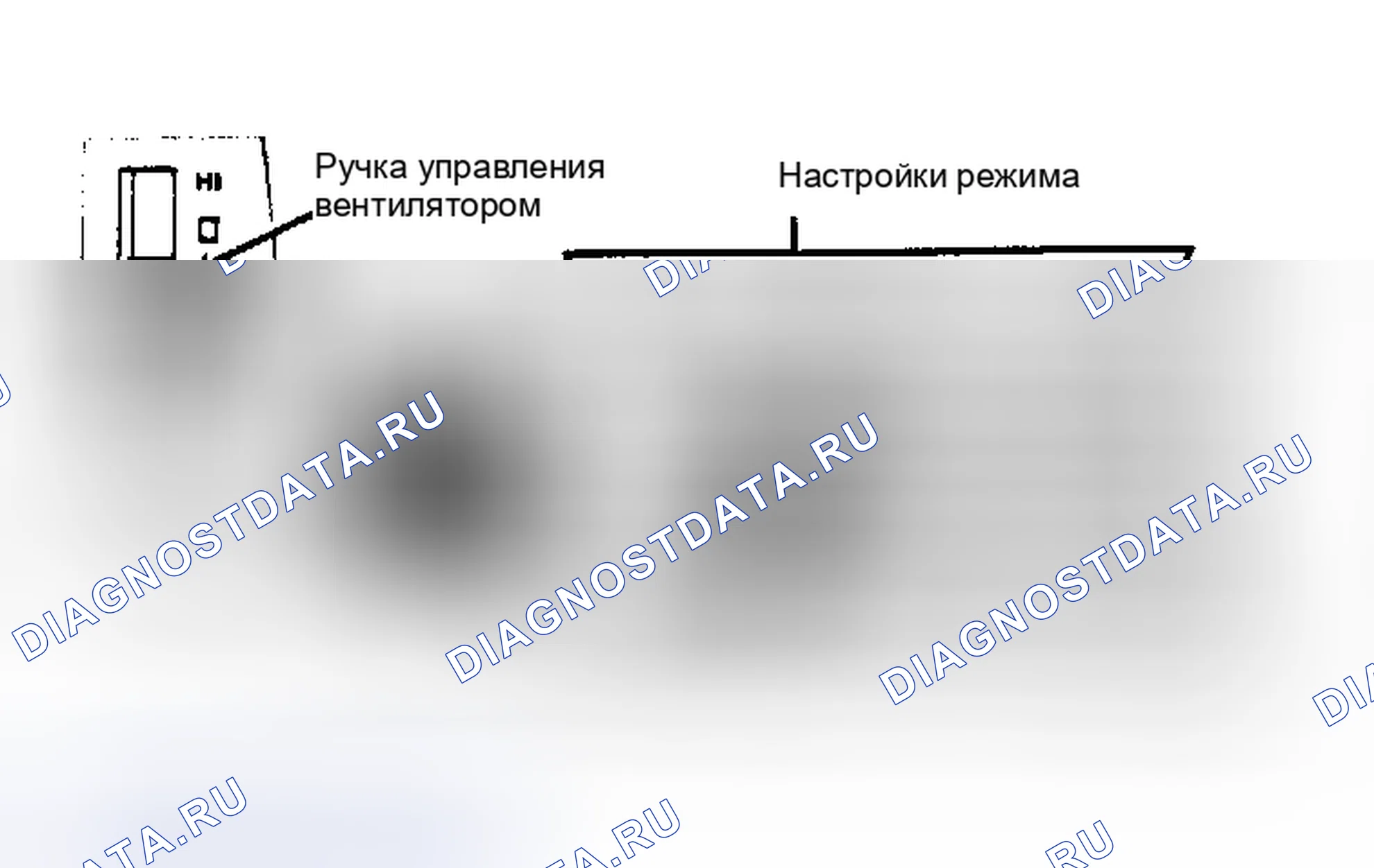 Рис. 24: General Motors Manual кондиционер управление Панель Конструкция управления вентилятором вентилятора варьируется в зависимости от модели.. Pontiac Grand Prix IV