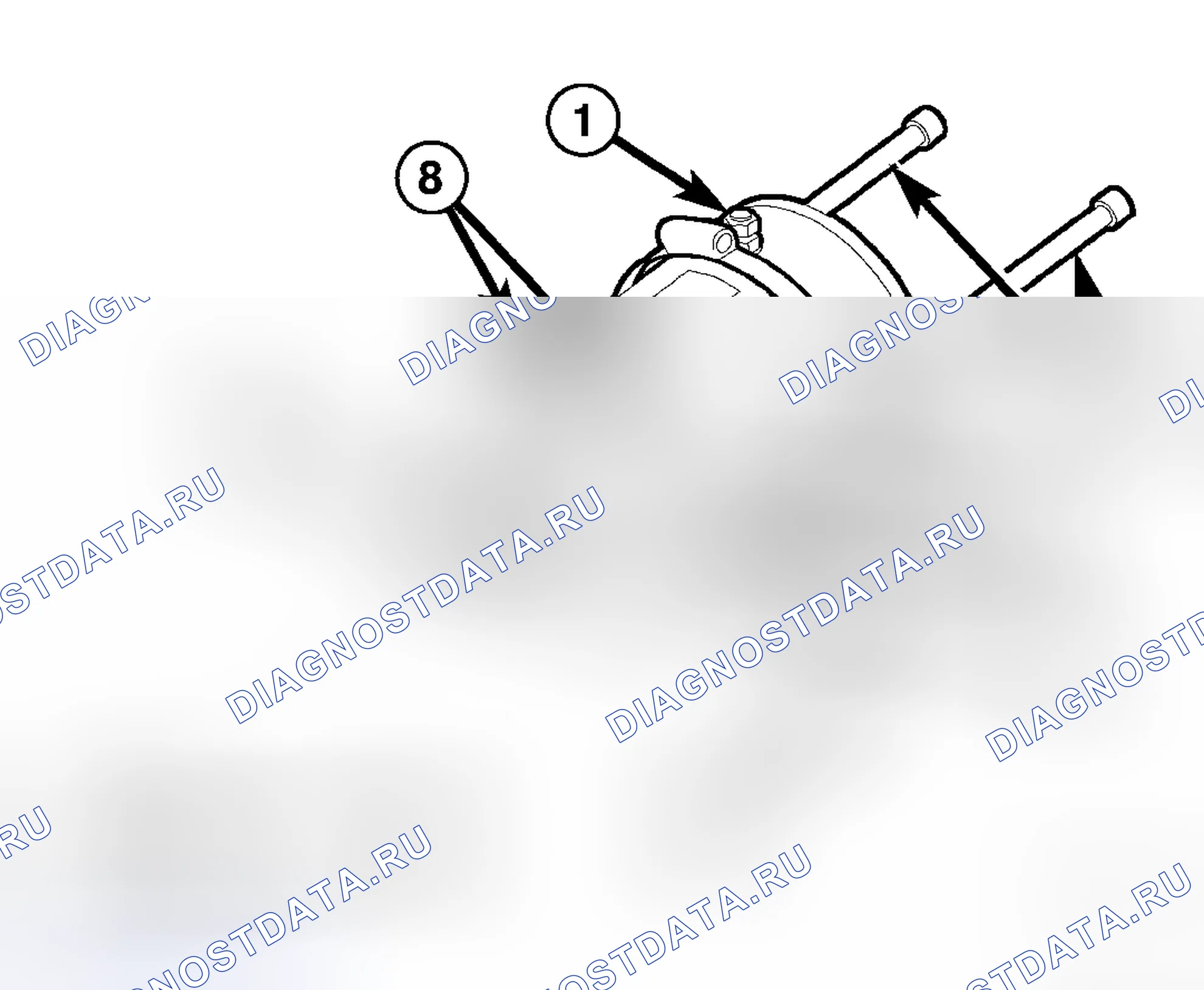 Рис. 456: ДВИГАТЕЛЬ. Dodge Cab & Chassis R3500 HD transition