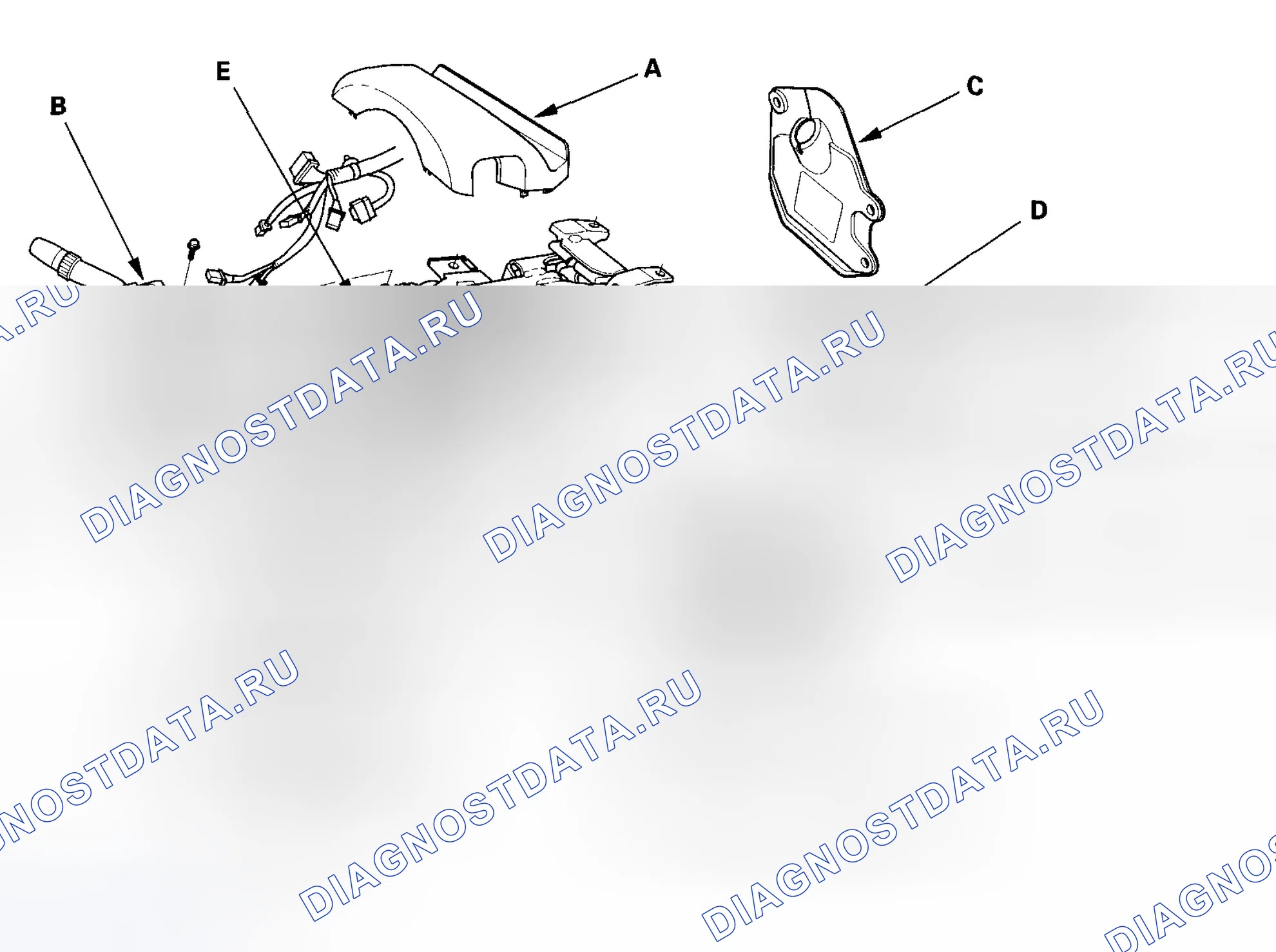 Рис. 22: Демонтаж. Honda Odyssey I