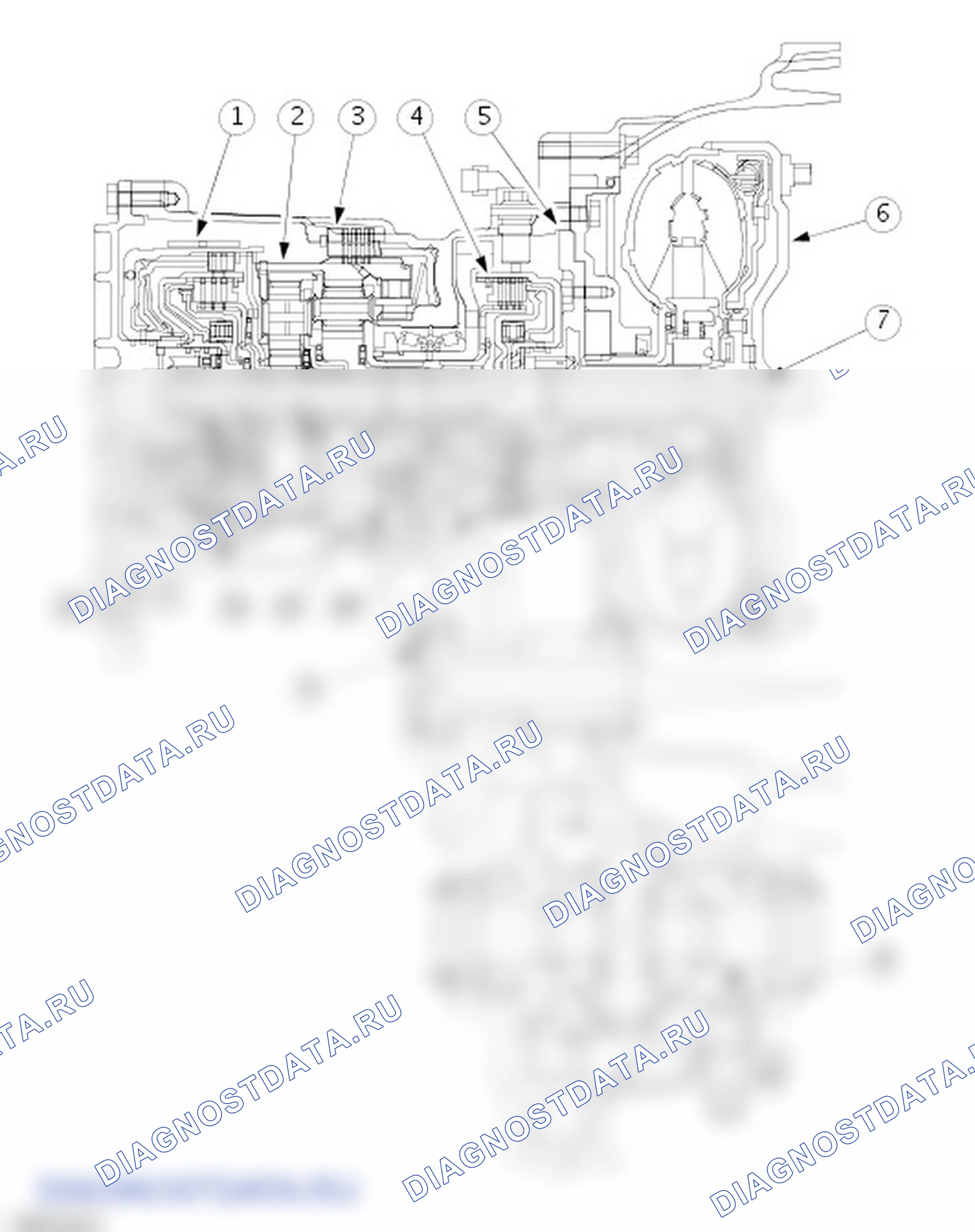 Описание коробки передач в блоке с ведущим мостом. Ford C-MAX I рестайлинг