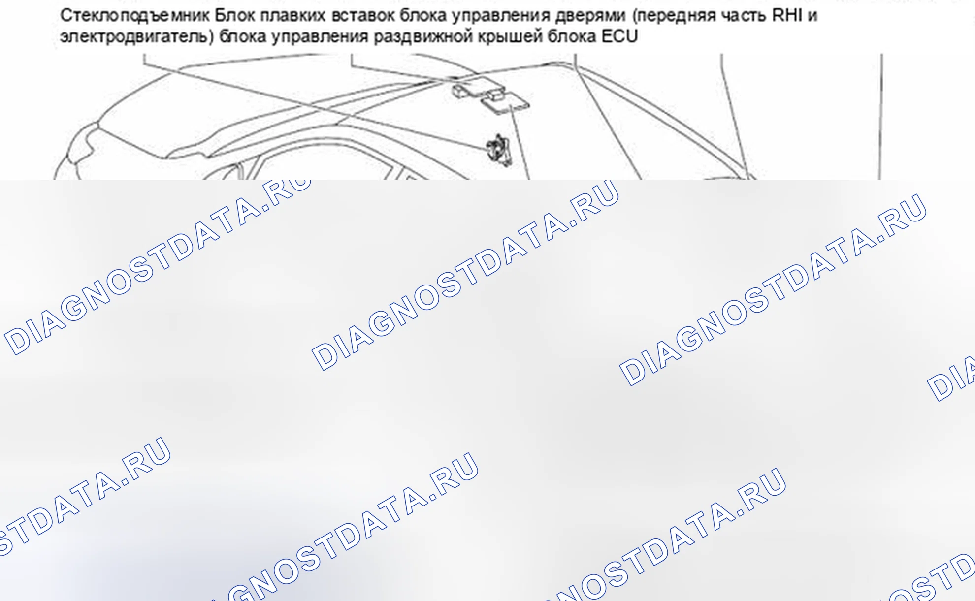 Рис. 346: Расположение ЭБУ кузова. Toyota Camry XV40 рестайлинг