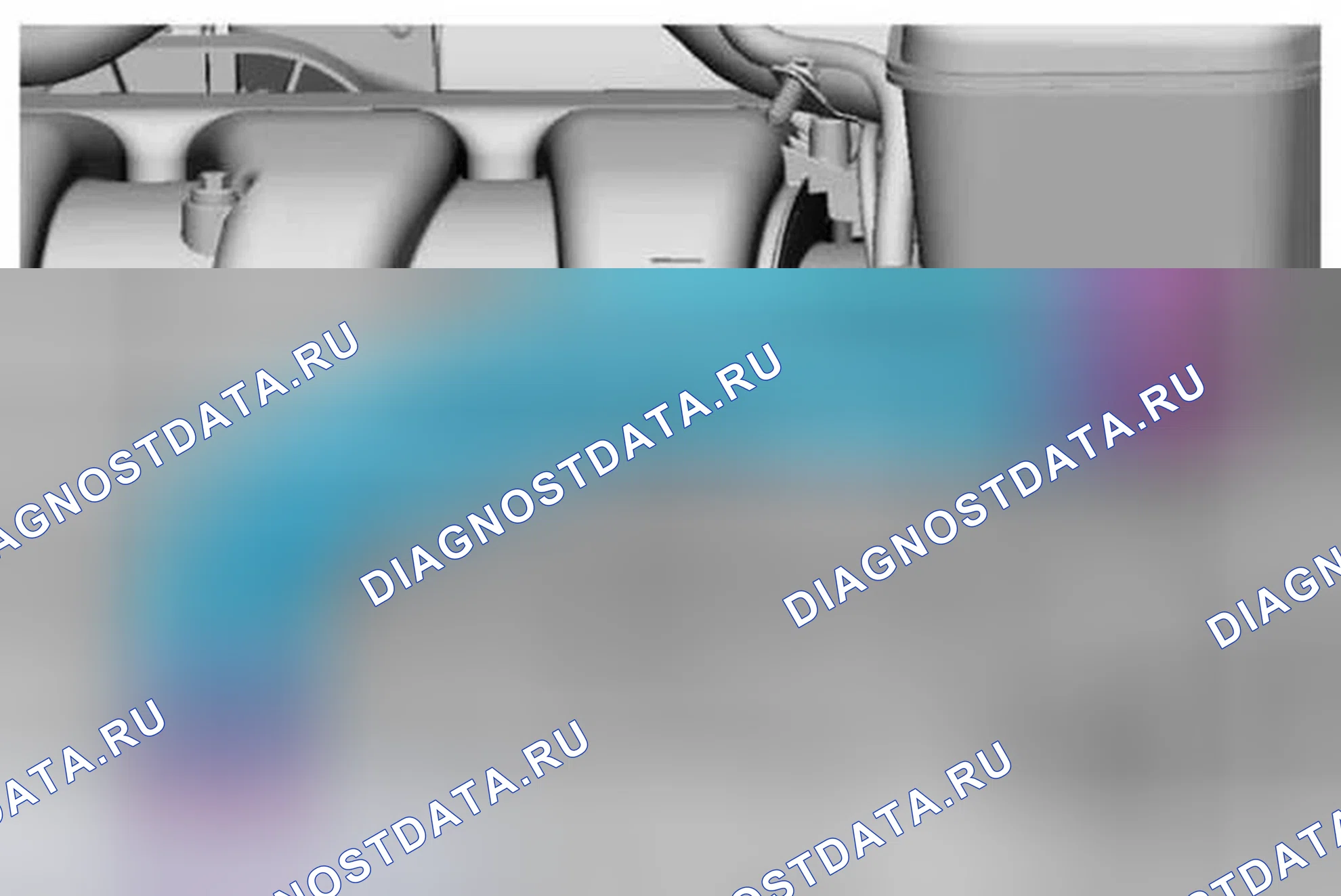 Рис. 14: Демонтаж. Ford Edge I рестайлинг