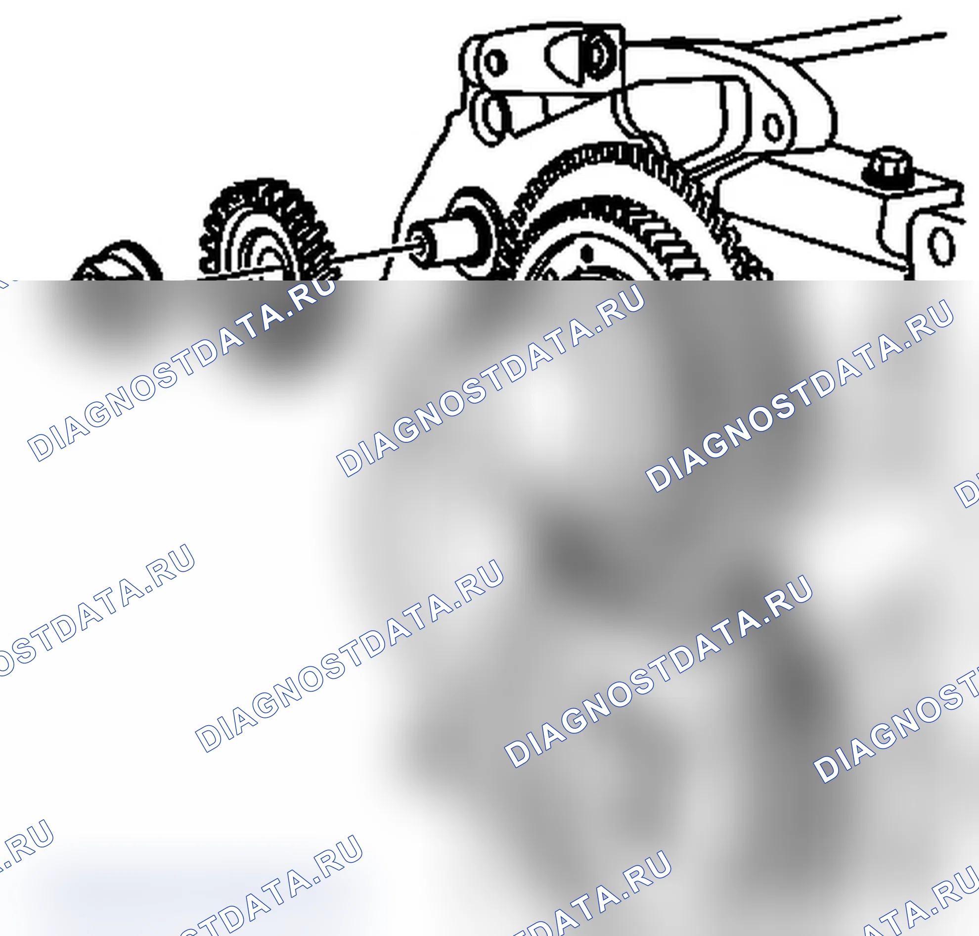 Рис. 1014: Демонтаж масляного насоса. Chevrolet Silverado 1500 