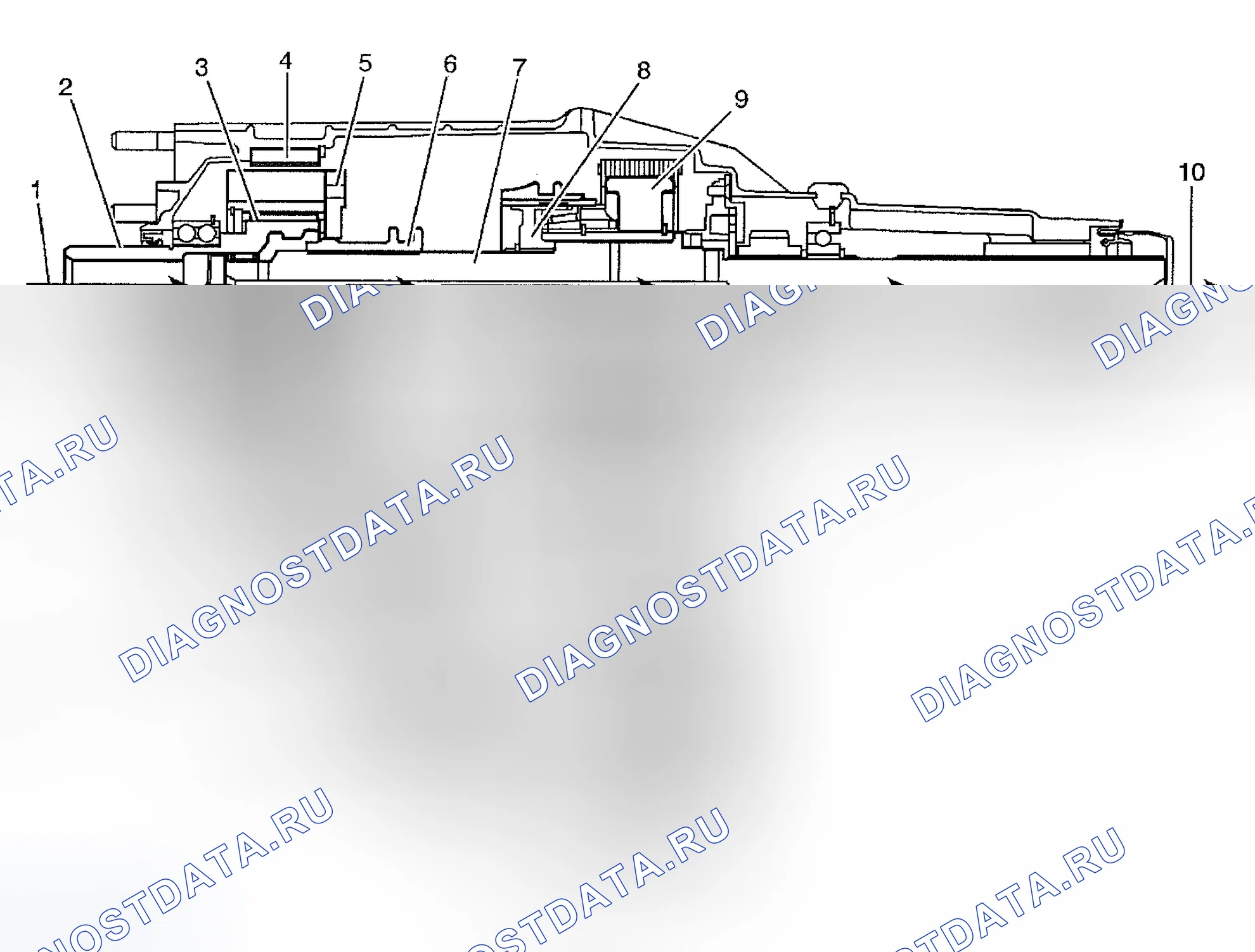 Рис. 37: 4LO РЕЖИМ ПОТОКА МОЩНОСТИ. GMC Cab & Chassis Sierra 3500 GMT800 early