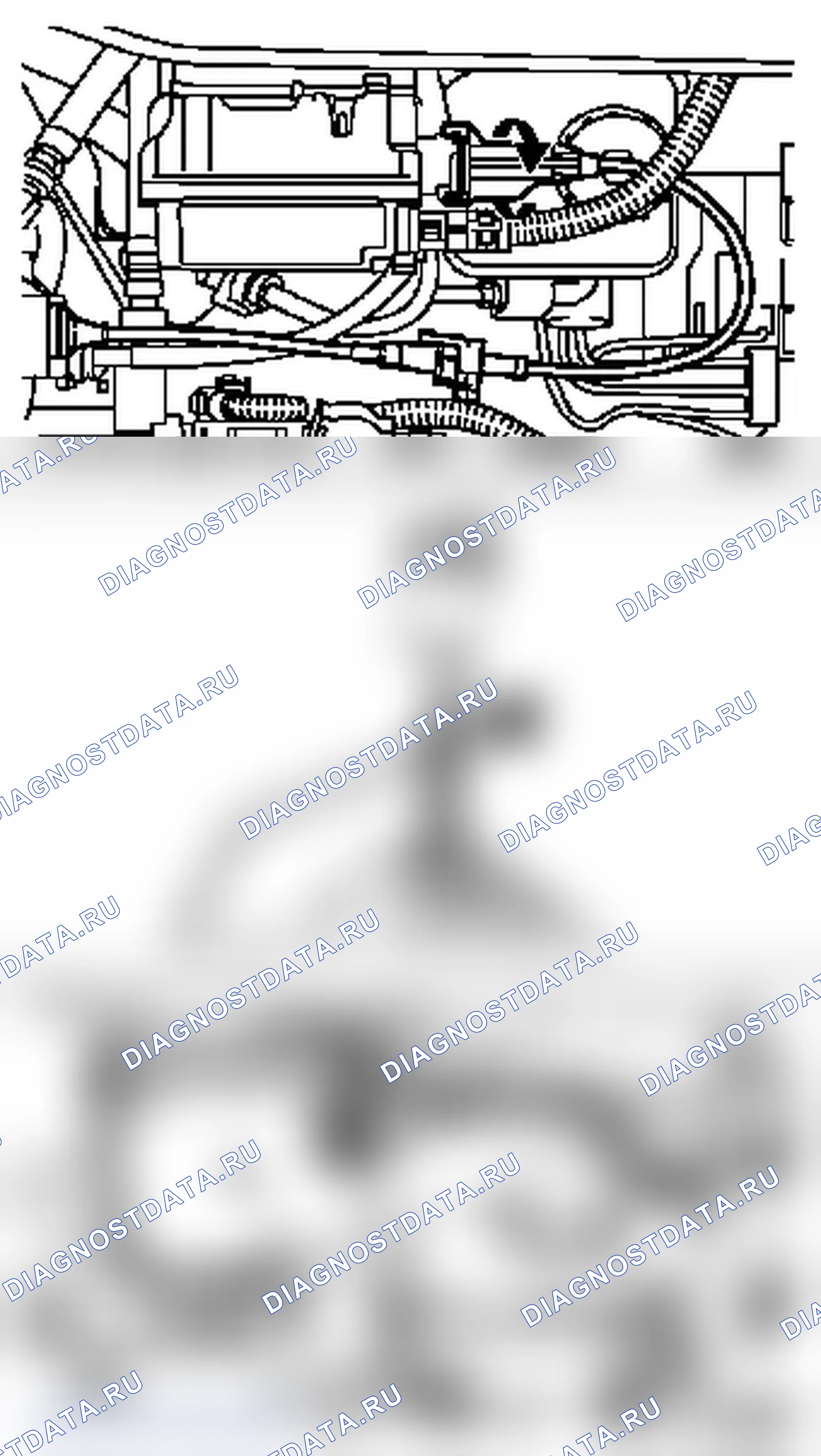 Снять и установить модуль управления/исполнительный элемент. Opel Astra G