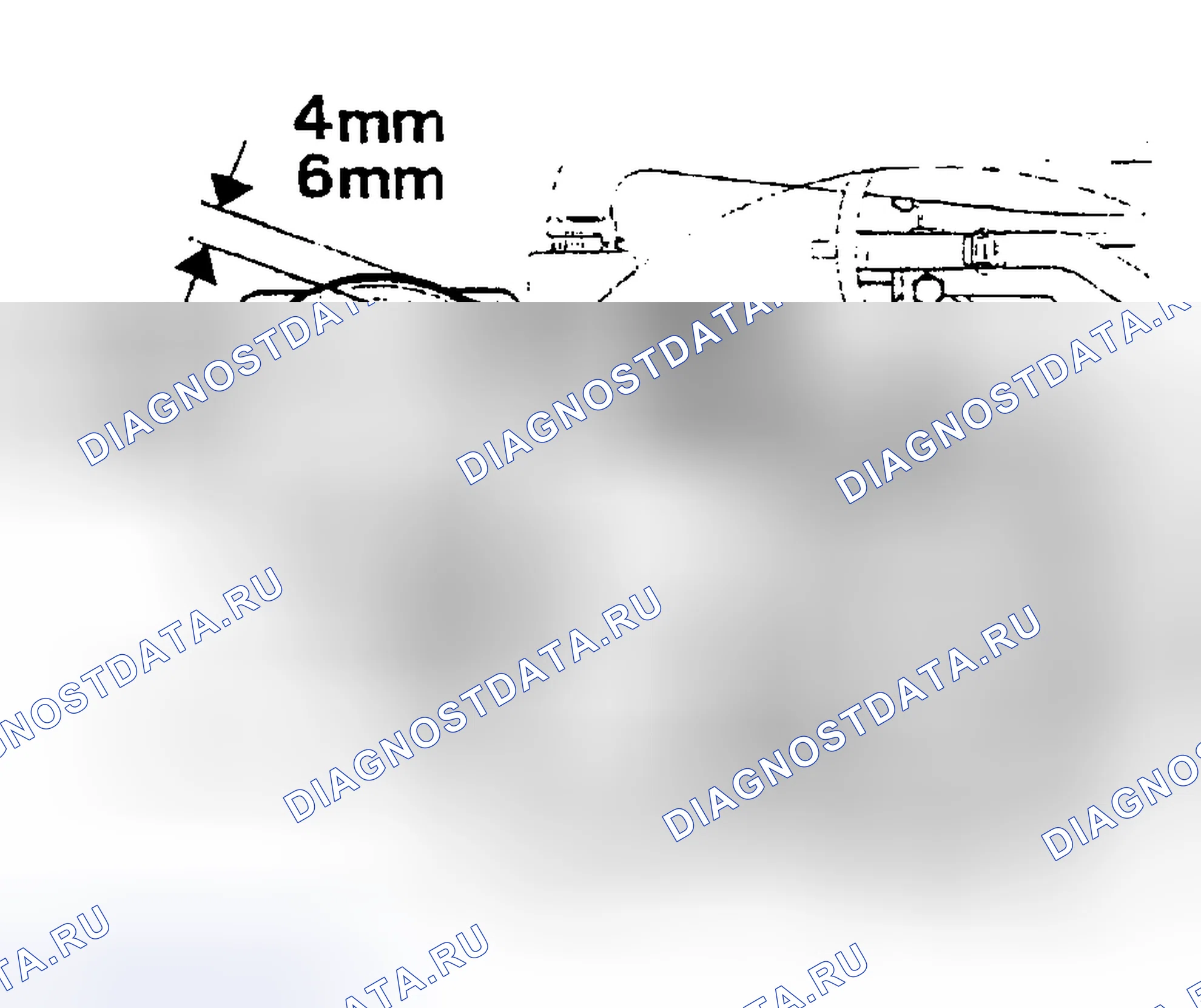 Рис. 9: Процедура регулировки. Land Rover Range Rover I