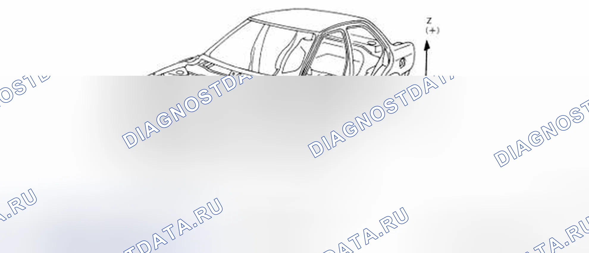 Рис. 23: Описание наружных кузовных панелей. Honda S-MX I