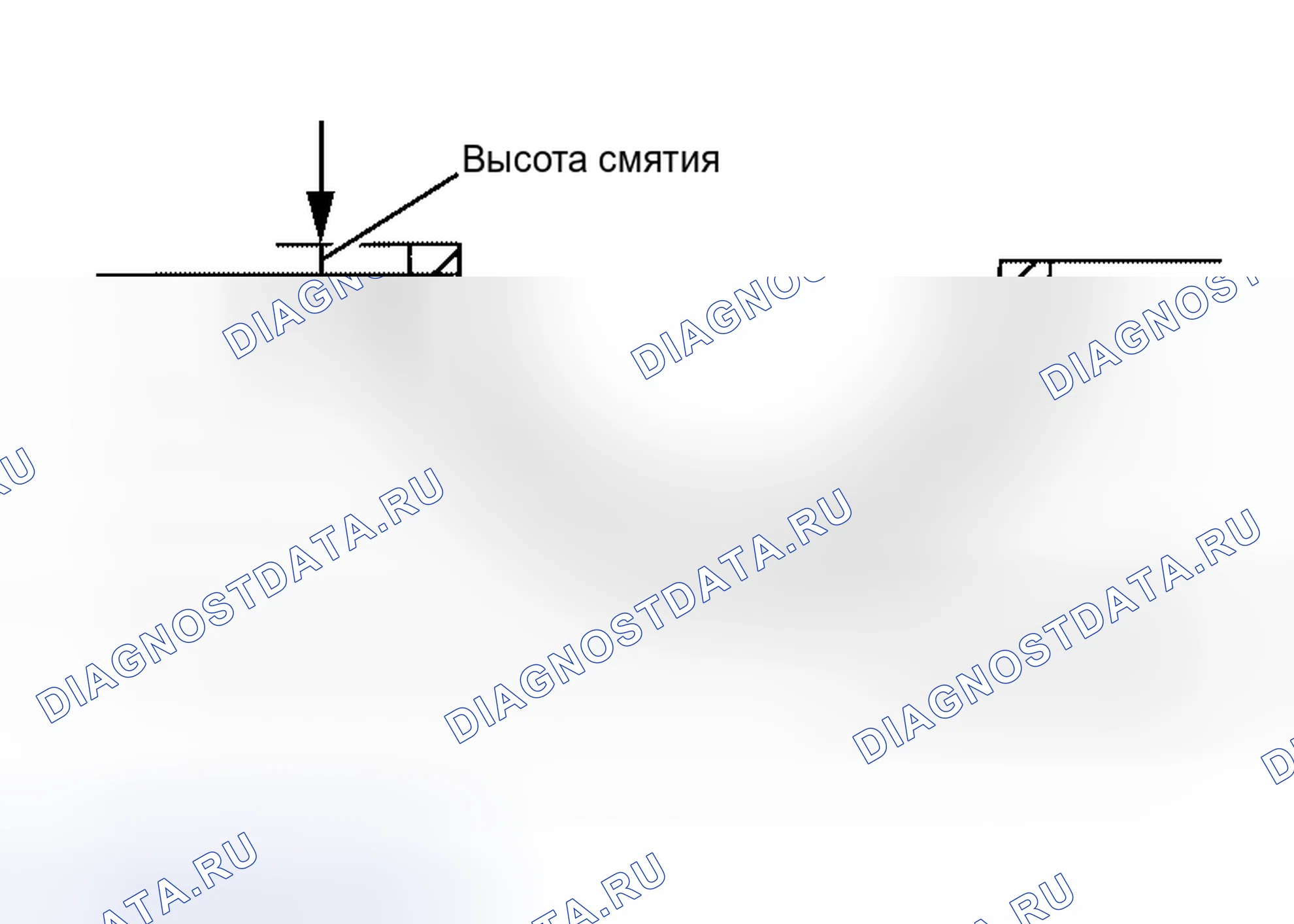 Рис. 227: ВЫСОТА СМЯТИЯ КОРЕННОГО ПОДШИПНИКА. Nissan Altima L31 рестайлинг