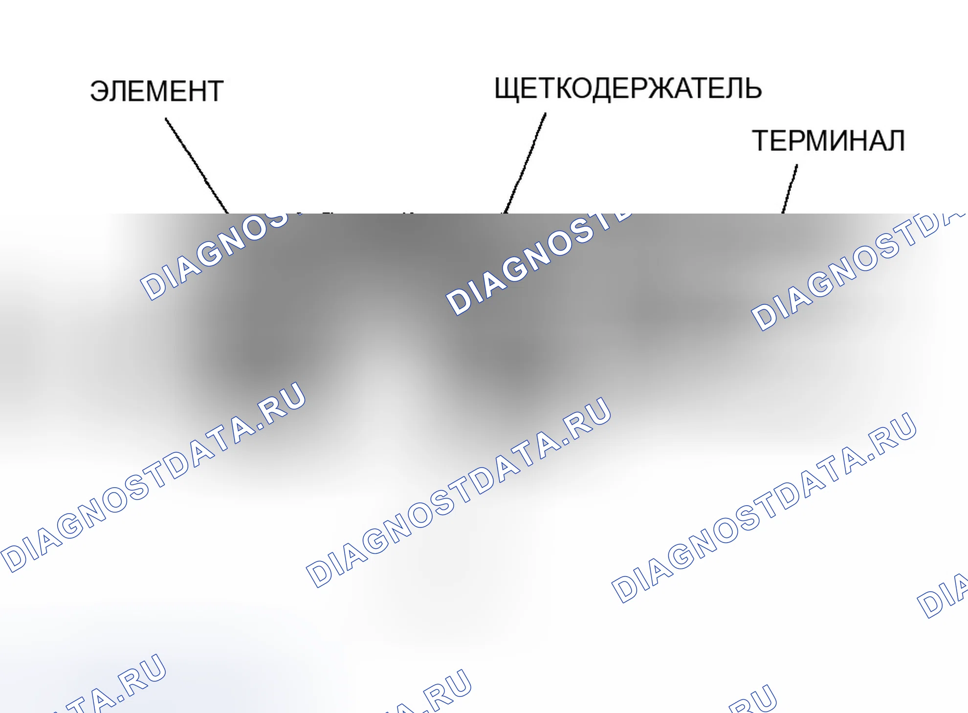 Рис. 41: Датчик положения дроссельной заслонки (Tp) (модели ' 03-05). Honda Accord VII рестайлинг