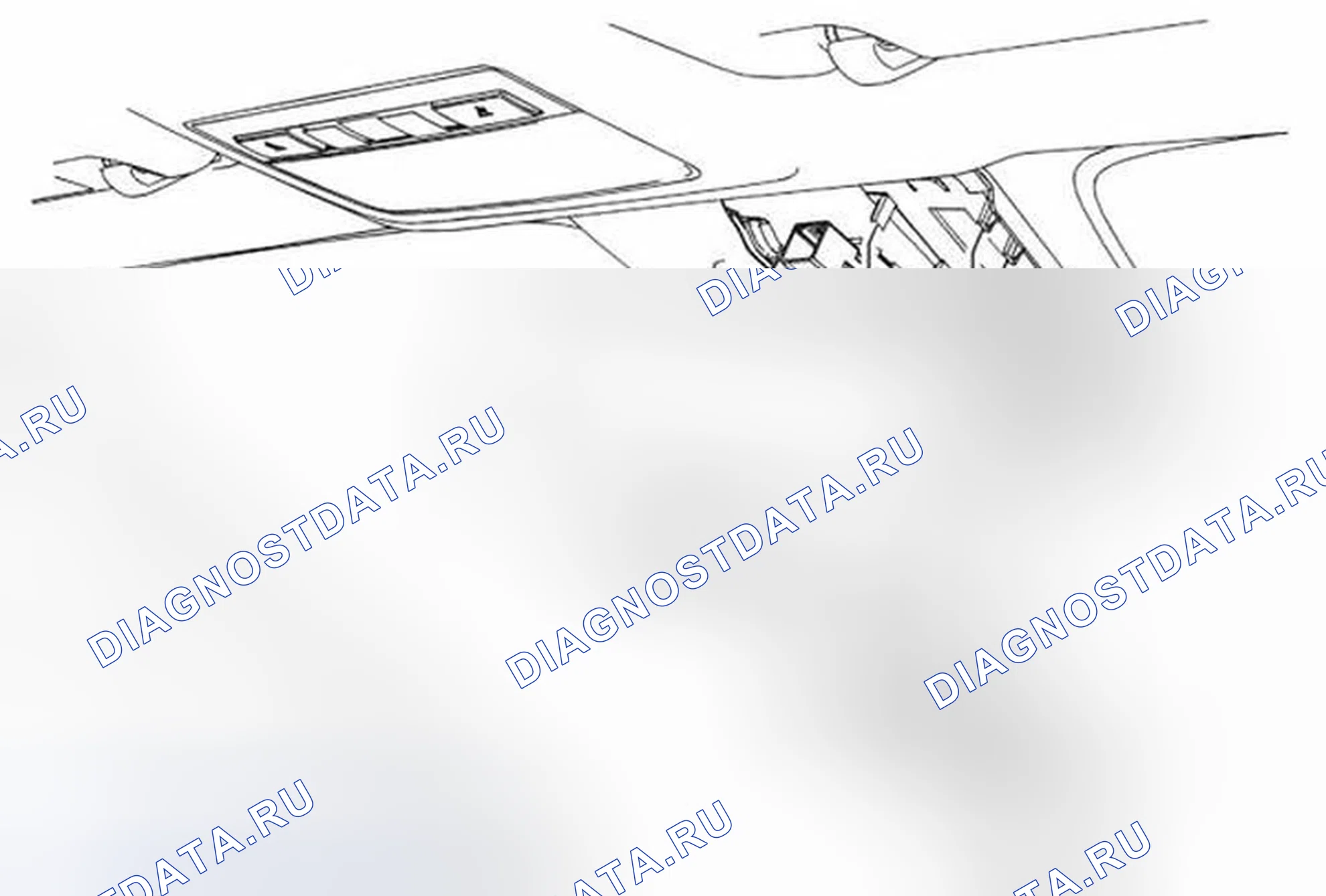 Рис. 36: Замена приемника замка двери дистанционного управления. Chevrolet Sonic I
