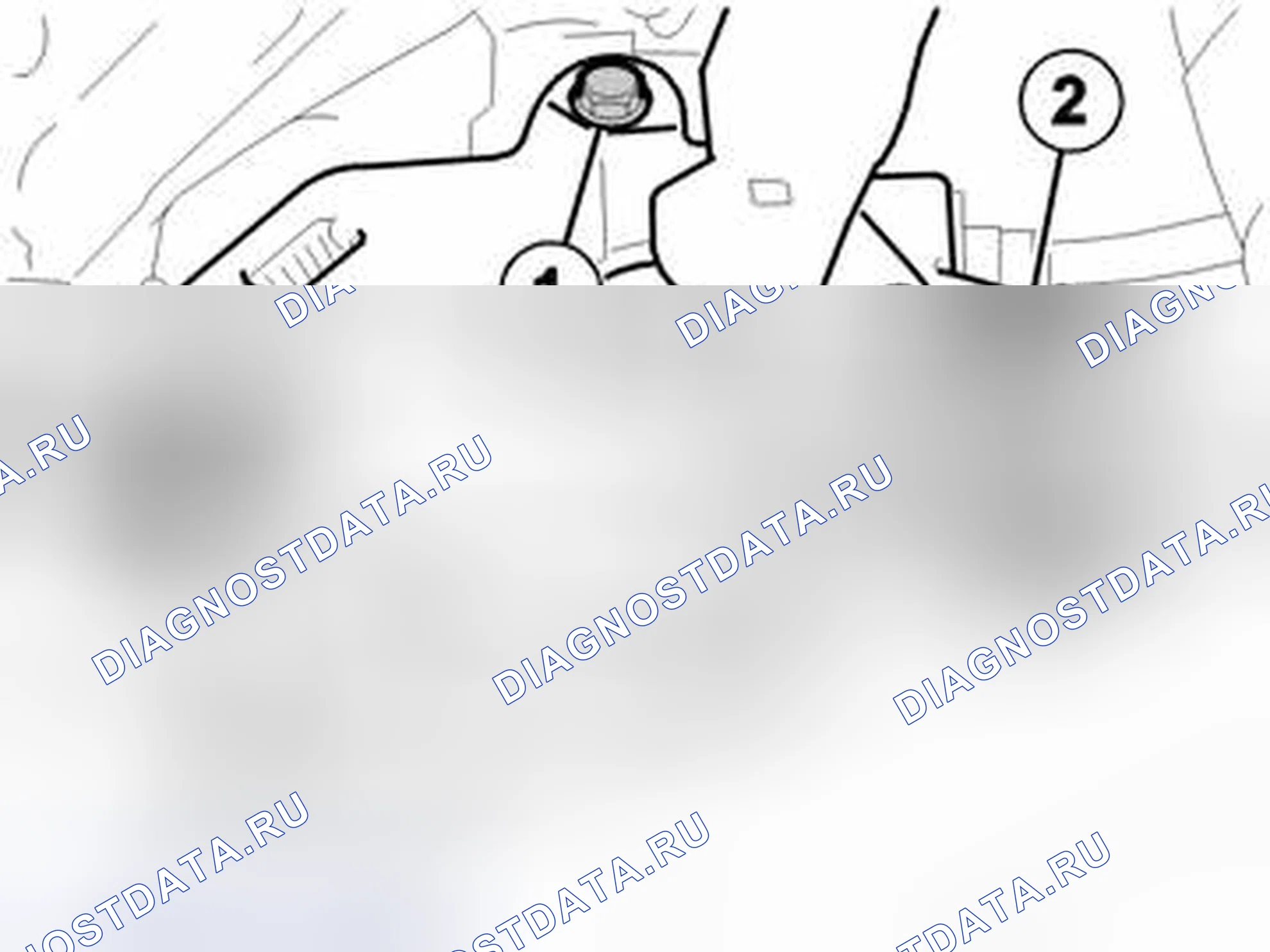 Рис. 89: Снятие педали стояночного тормоза. Volvo C70 I