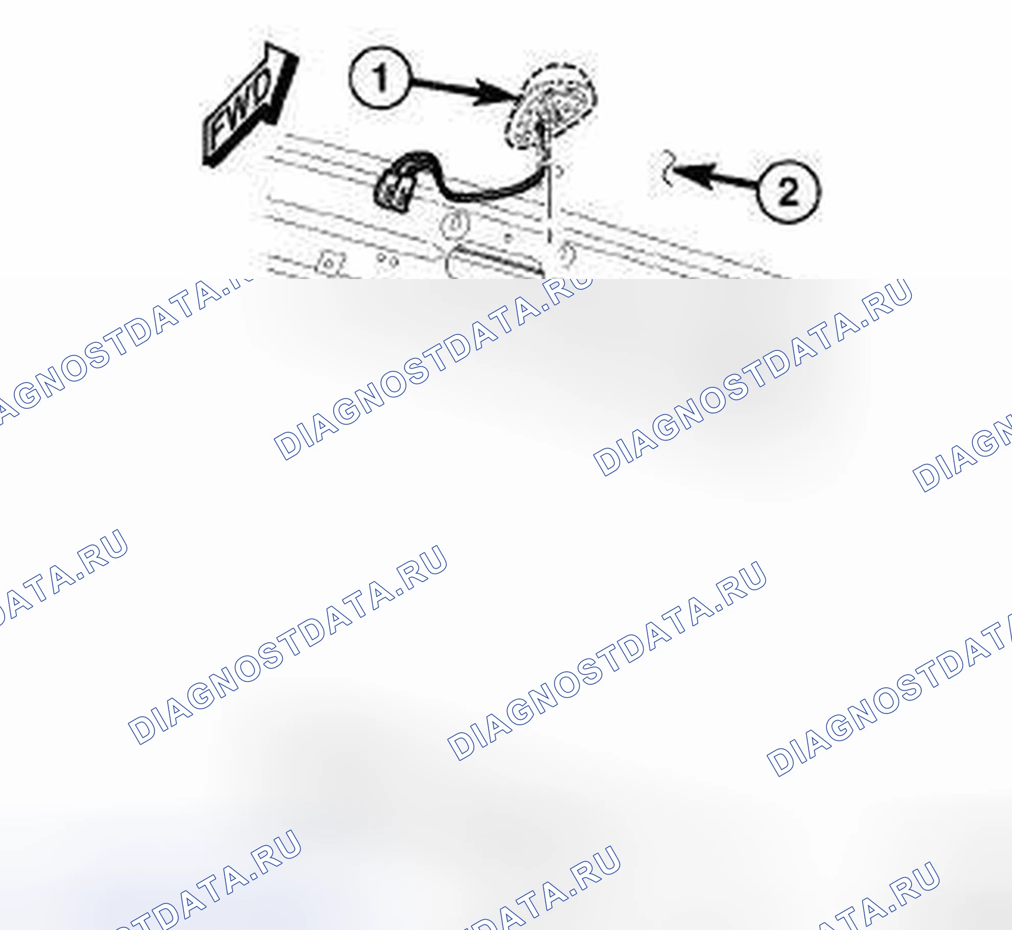 Рис. 4: ДЕМОНТАЖ. RAM Cab & Chassis 3500 HD I
