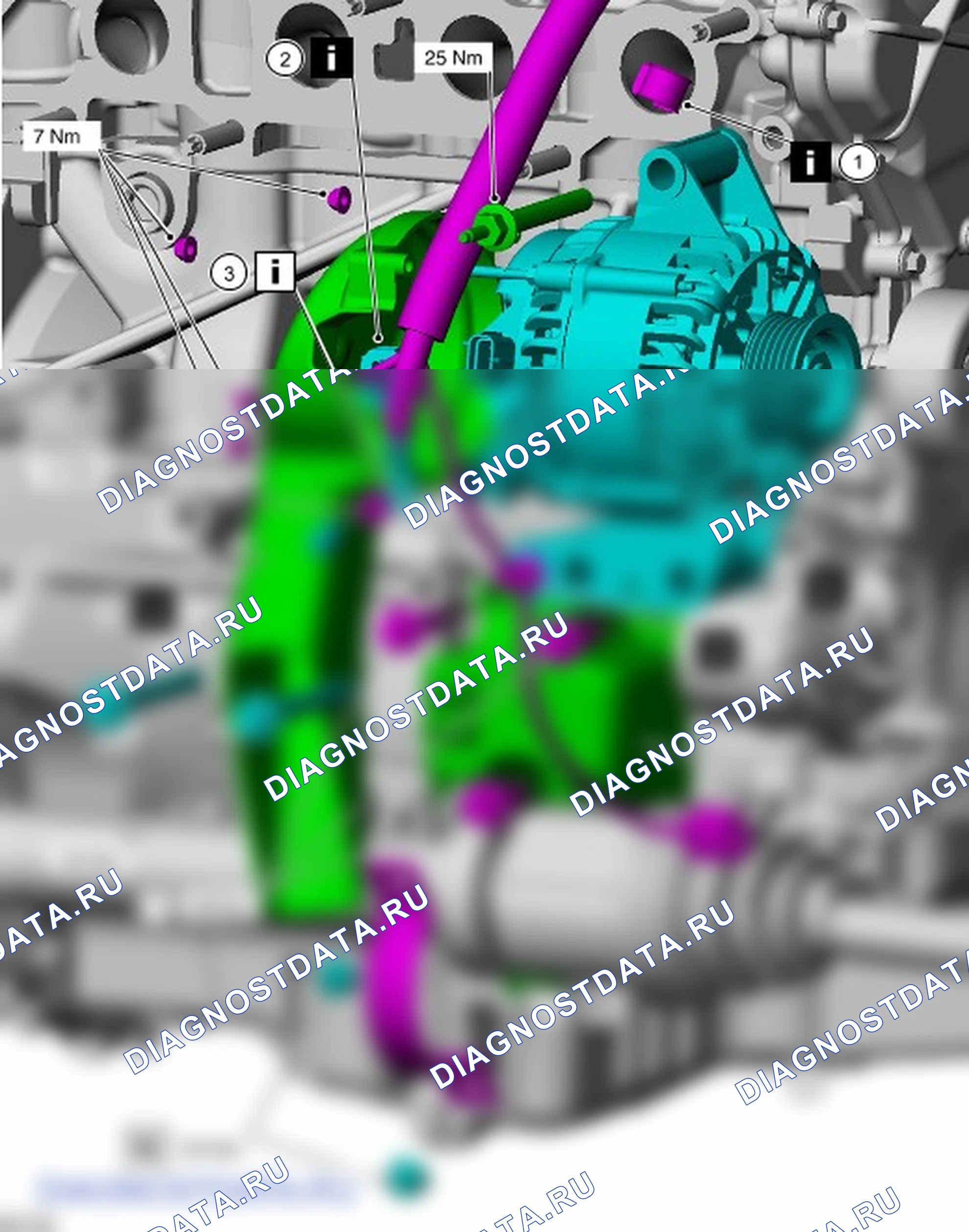 генератор — 2.0L Duratec-HE (MI4): описание и работа. Ford Transit Connect I