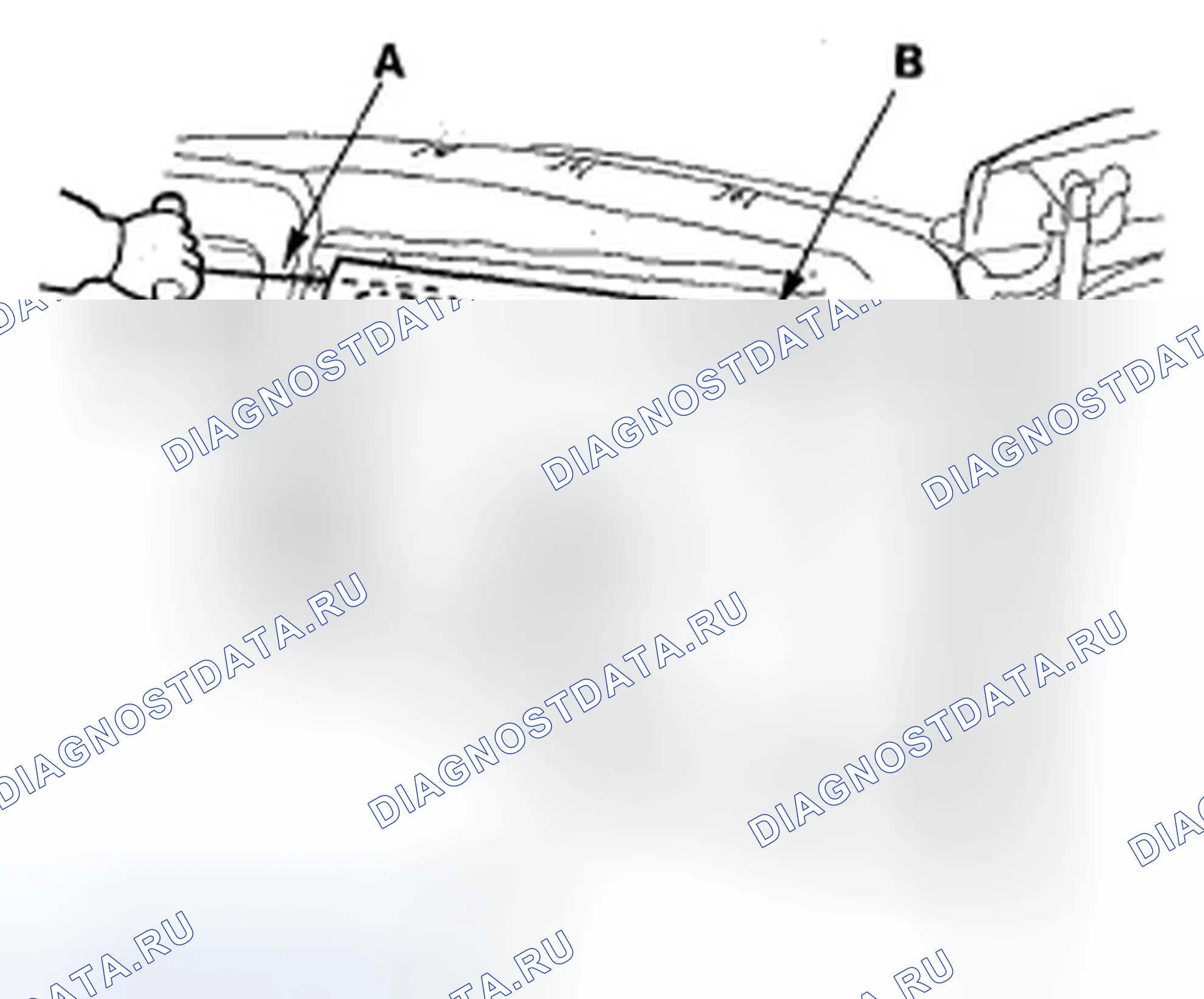 Рис. 40: Замена четвертного стекла. Honda Element YH2 рестайлинг