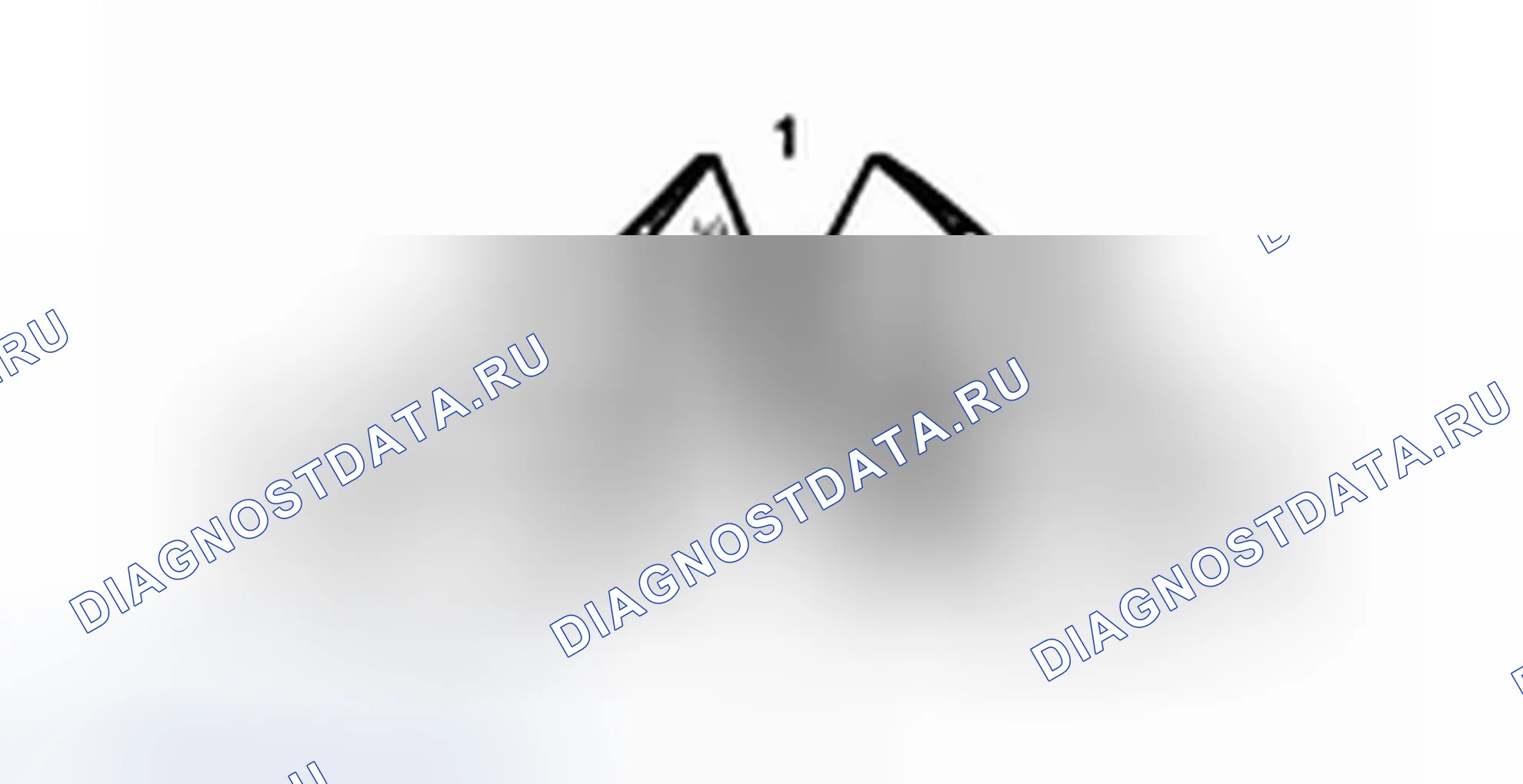 Проверка заднего держателя дифференциала. Hyundai H-1 A1