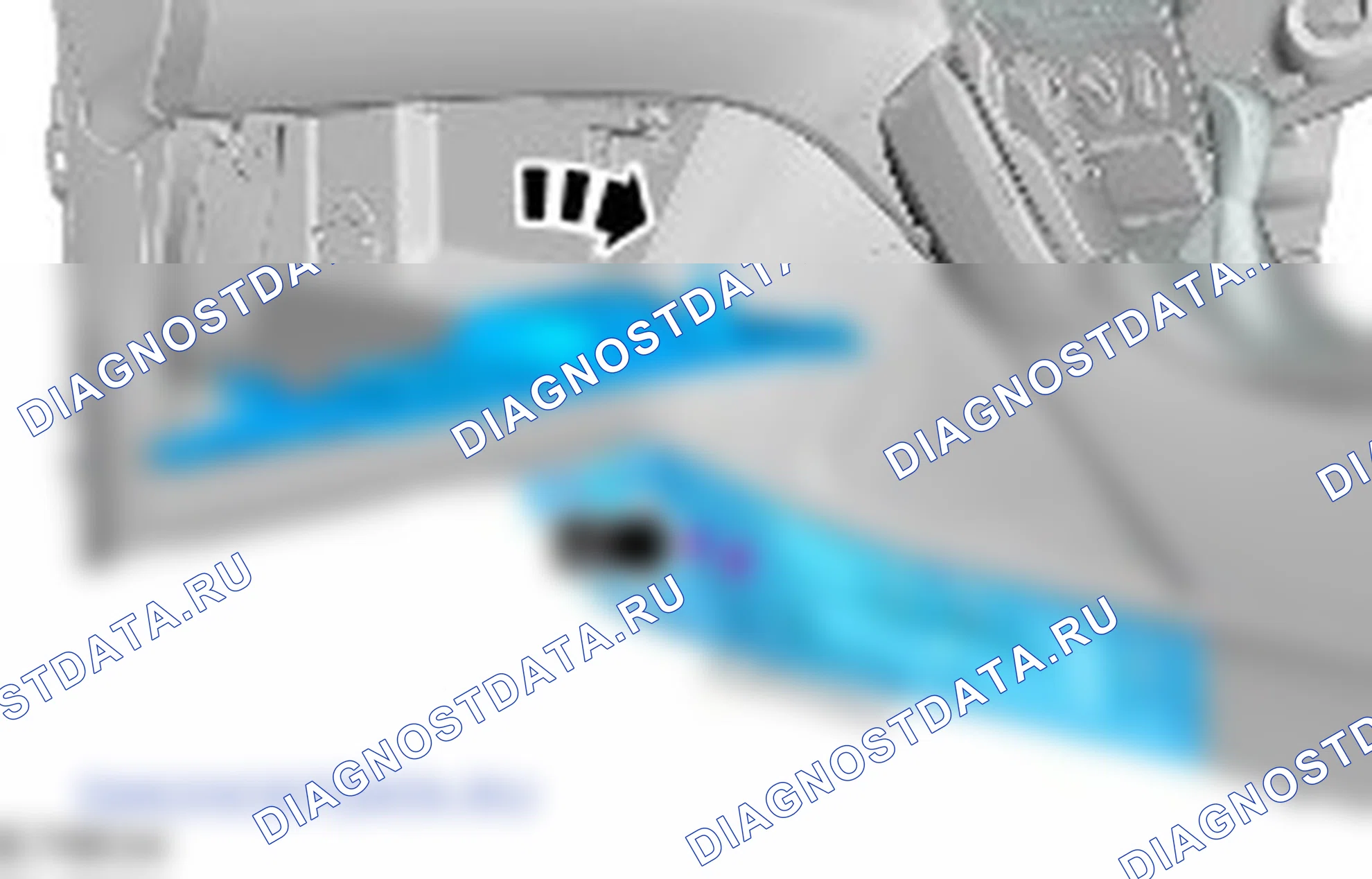 Как снять и установить трос привода механизма отпирания замка капота. Ford S-MAX I