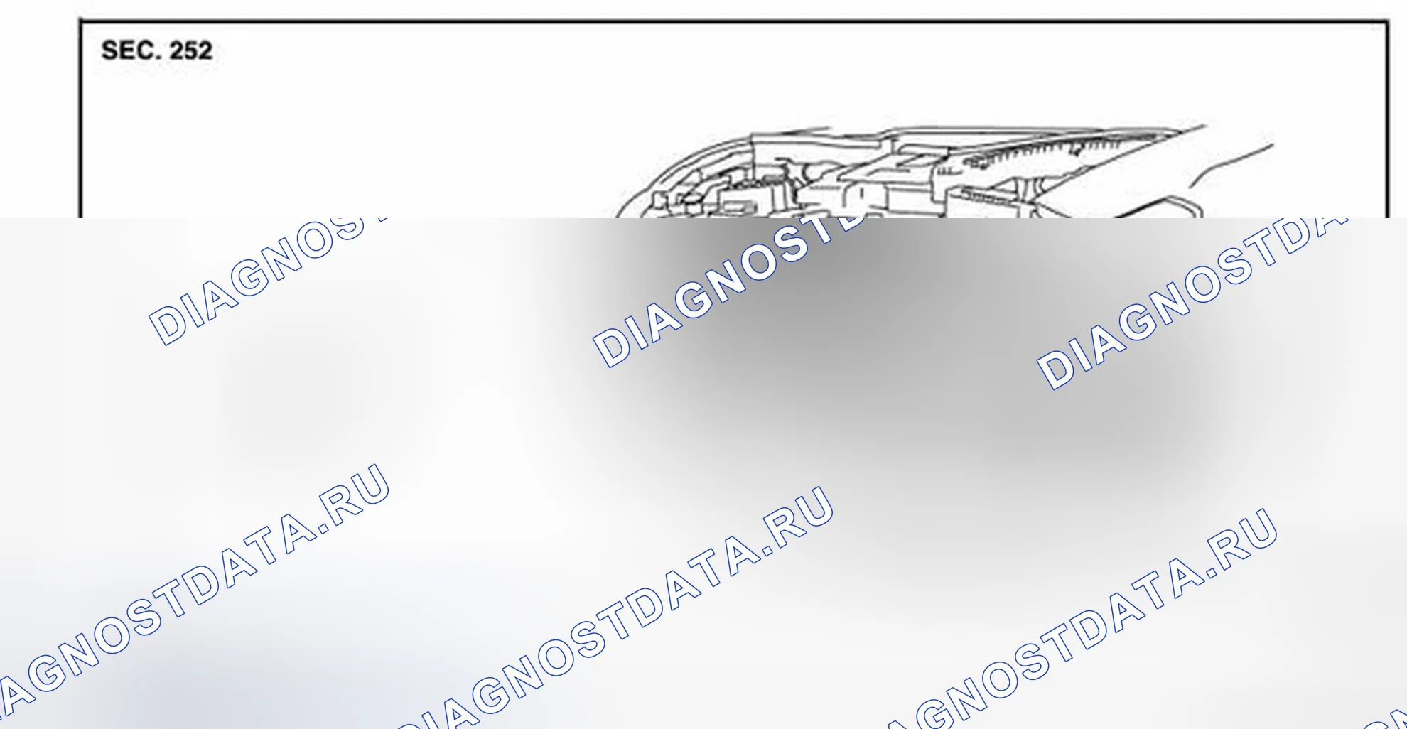 Рис. 2: Разнесенный вид. Infiniti M37 IV