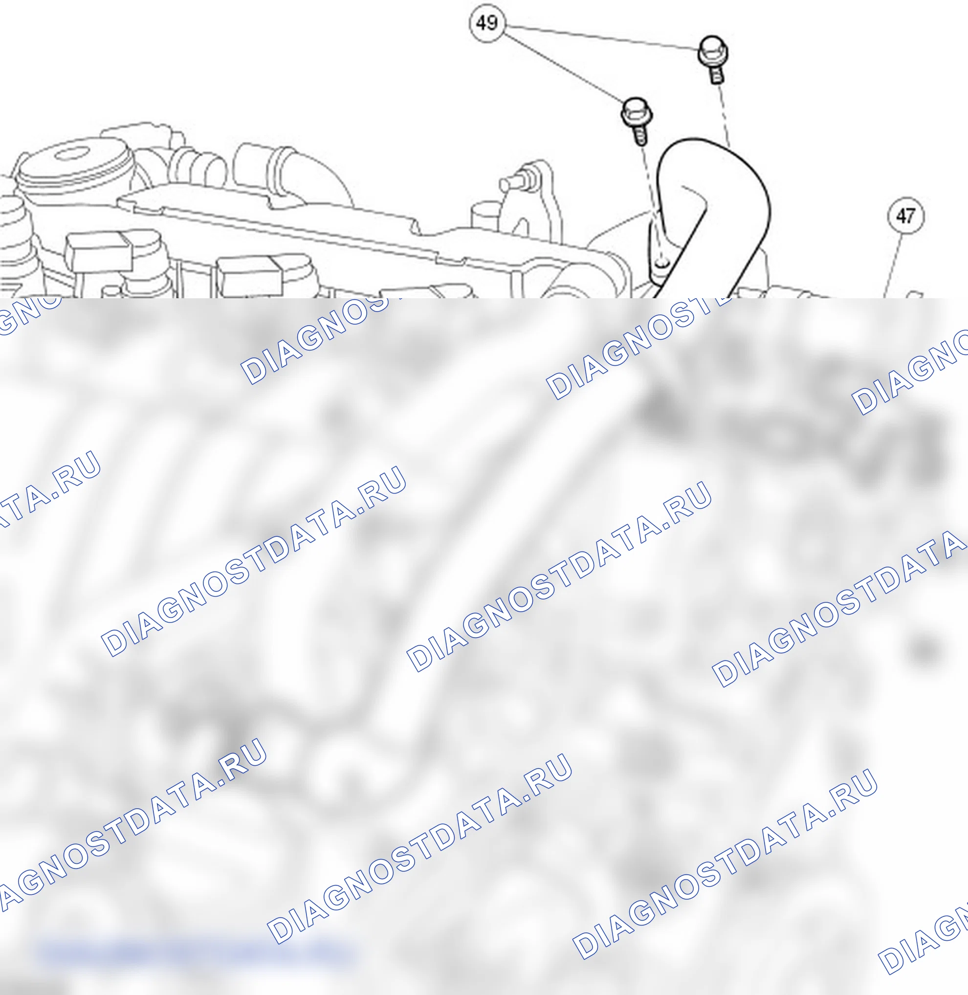 Разборка двигателя. Ford C-MAX I рестайлинг