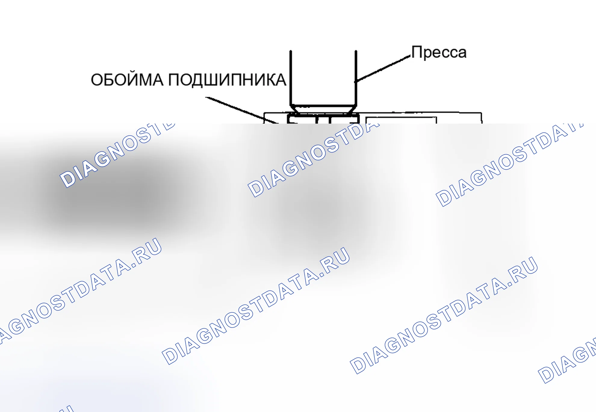 Рис. 48: Кольцо подшипника (корпус трансмиссия) Демонтаж Примечание. Mazda 5 I