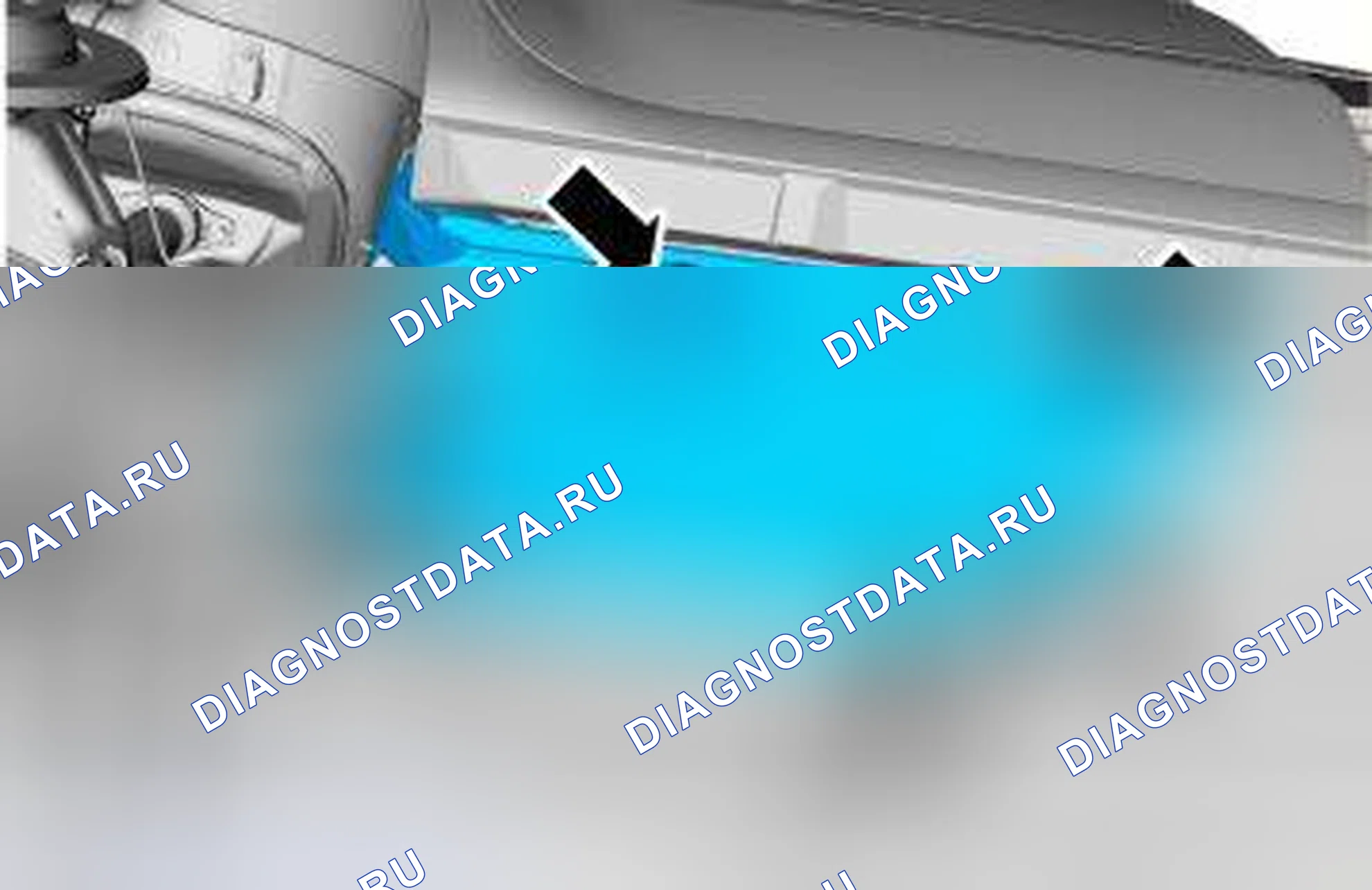 Рис. 42: ДЕМОНТАЖ. Volvo V70 III
