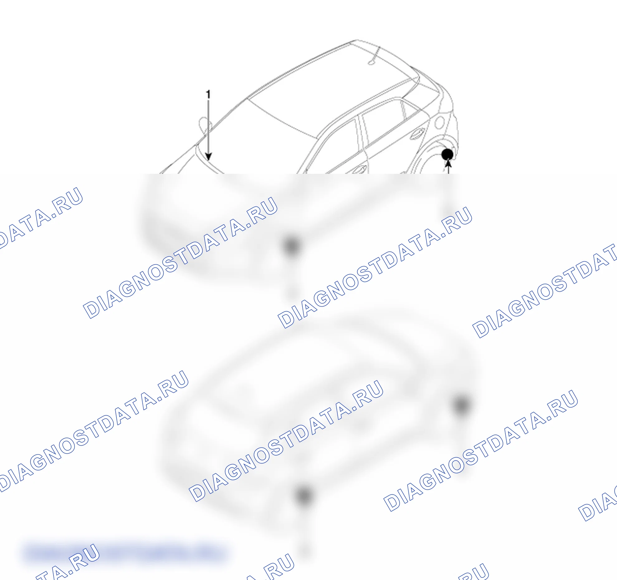 Компоненты и их расположение. Hyundai i20 GB