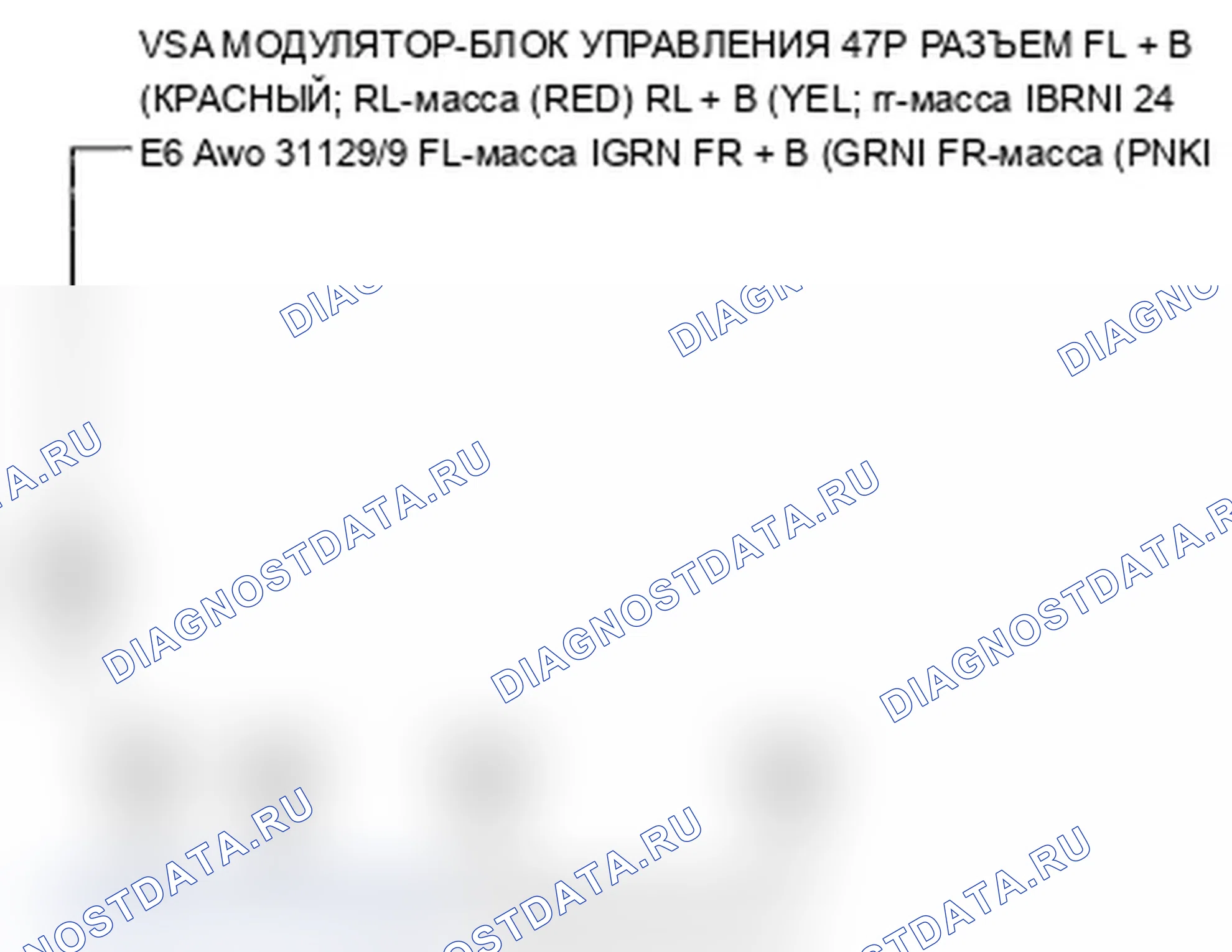 Рис. 25: расшифровка кода ошибки 11, 13, 15, 17: Датчик скорости вращения колеса (короткое замыкание на мощность/короткое замыкание на массу/разомкнутое состояние). Acura RL II рестайлинг