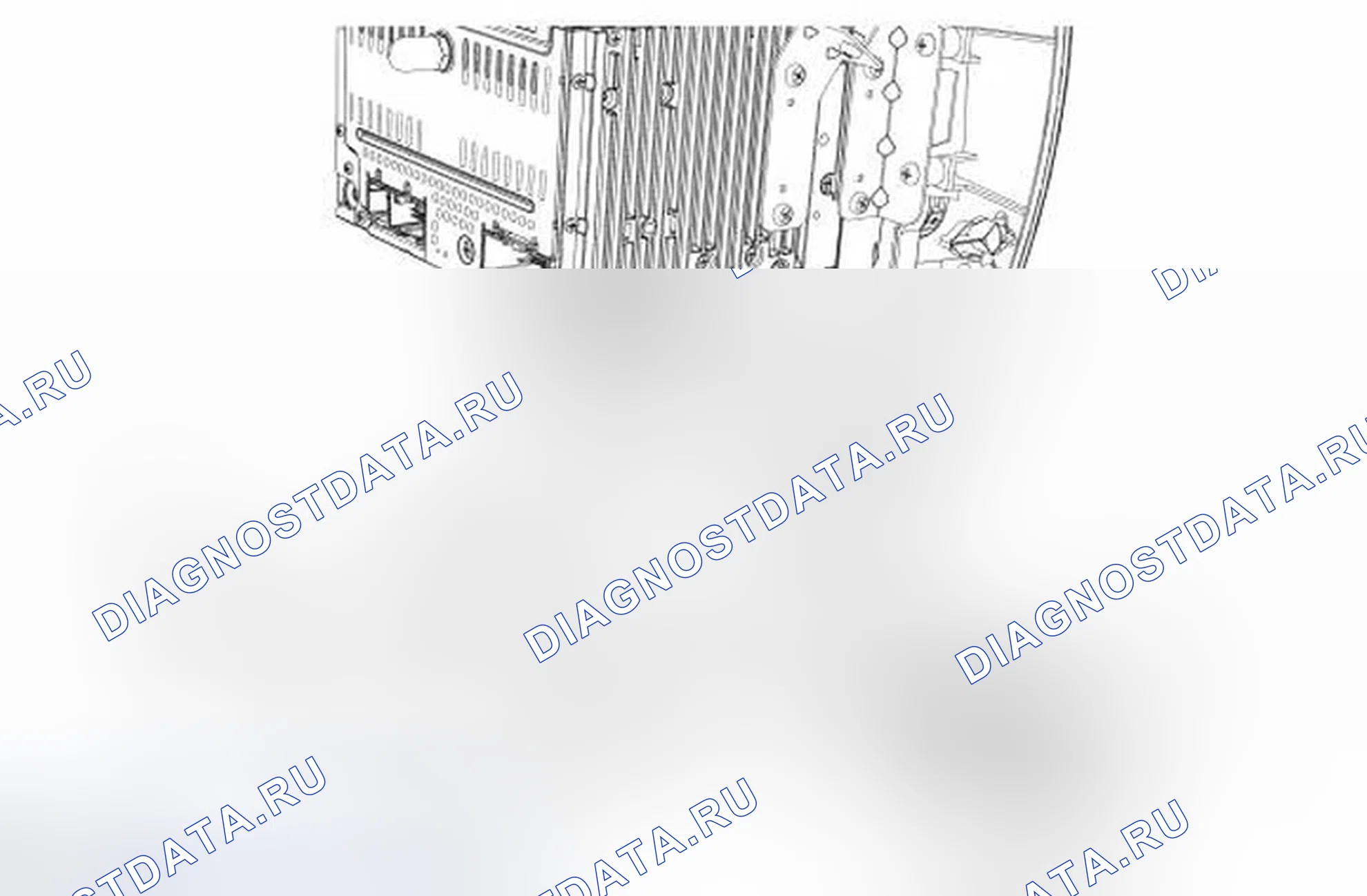 Рис. 21: Разъем аудиовхода. Ford Focus II рестайлинг