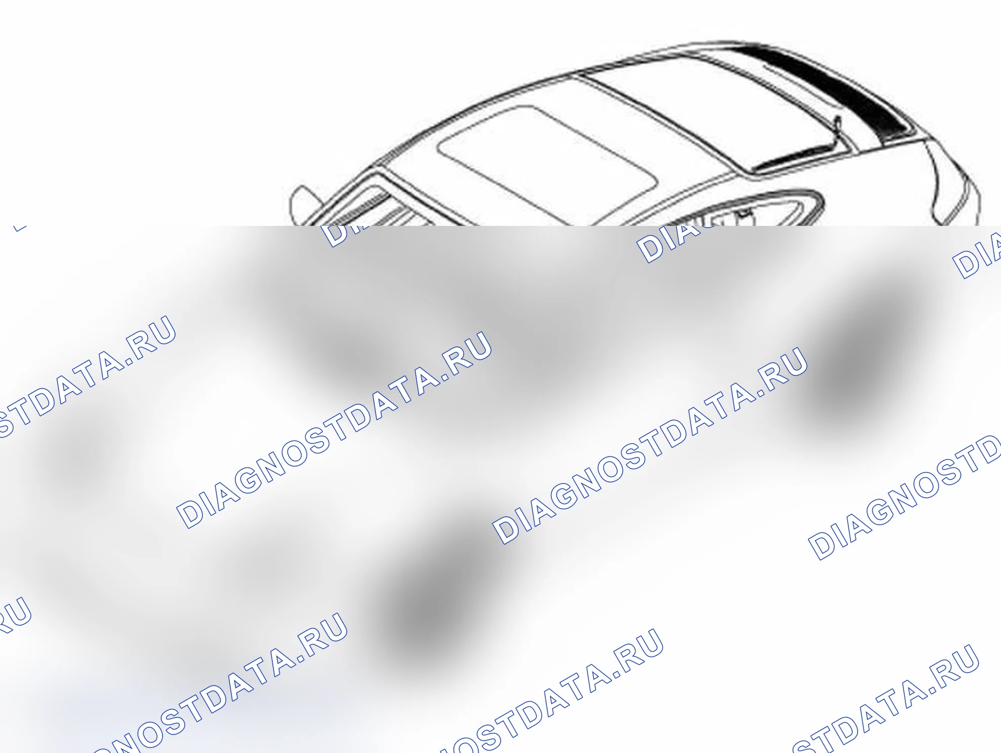 Рис. 1: Снятие и установка уплотнения боковых окон. Porsche 911 Carrera 996