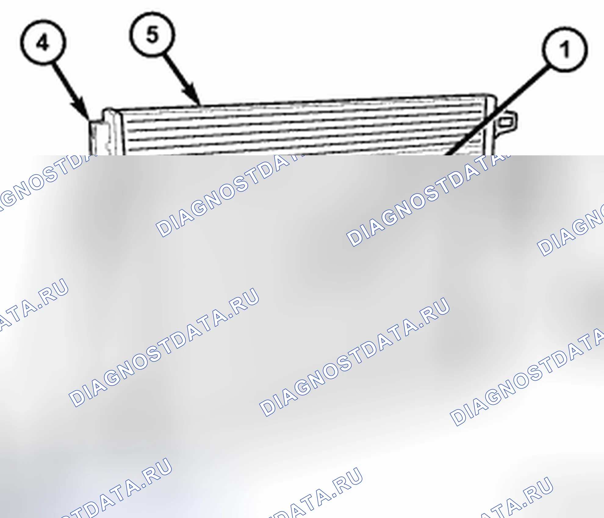 Рис. 99: КОНДЕНСАТОР-A / C. Chrysler Town & Country V