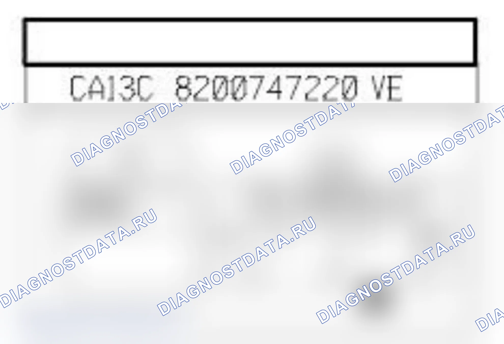 Распиновка разъёма 1066 — Датчик темп. топл.. Renault Fluence I
