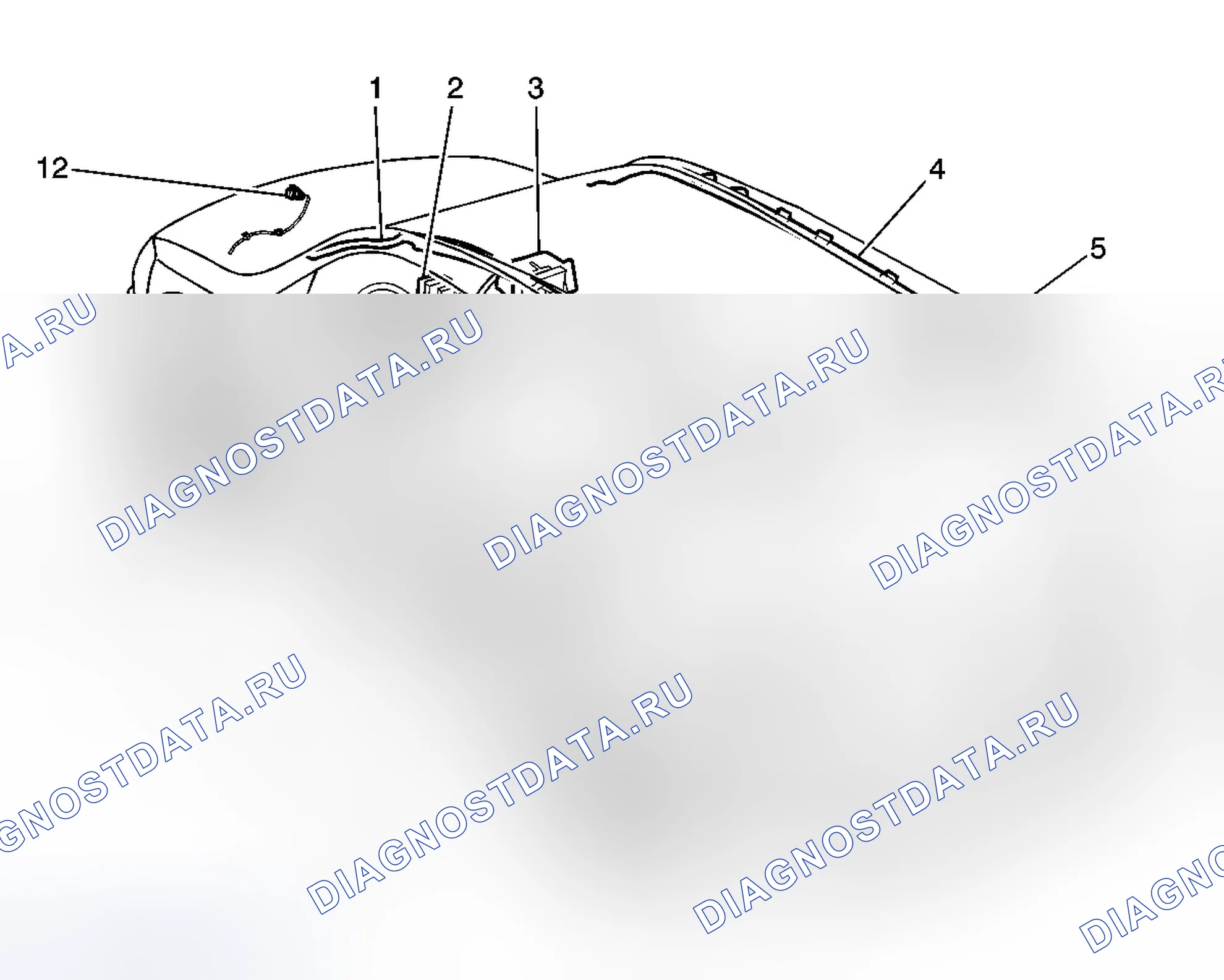 Рис. 4: Виды компонентов SIR. Chevrolet Equinox I