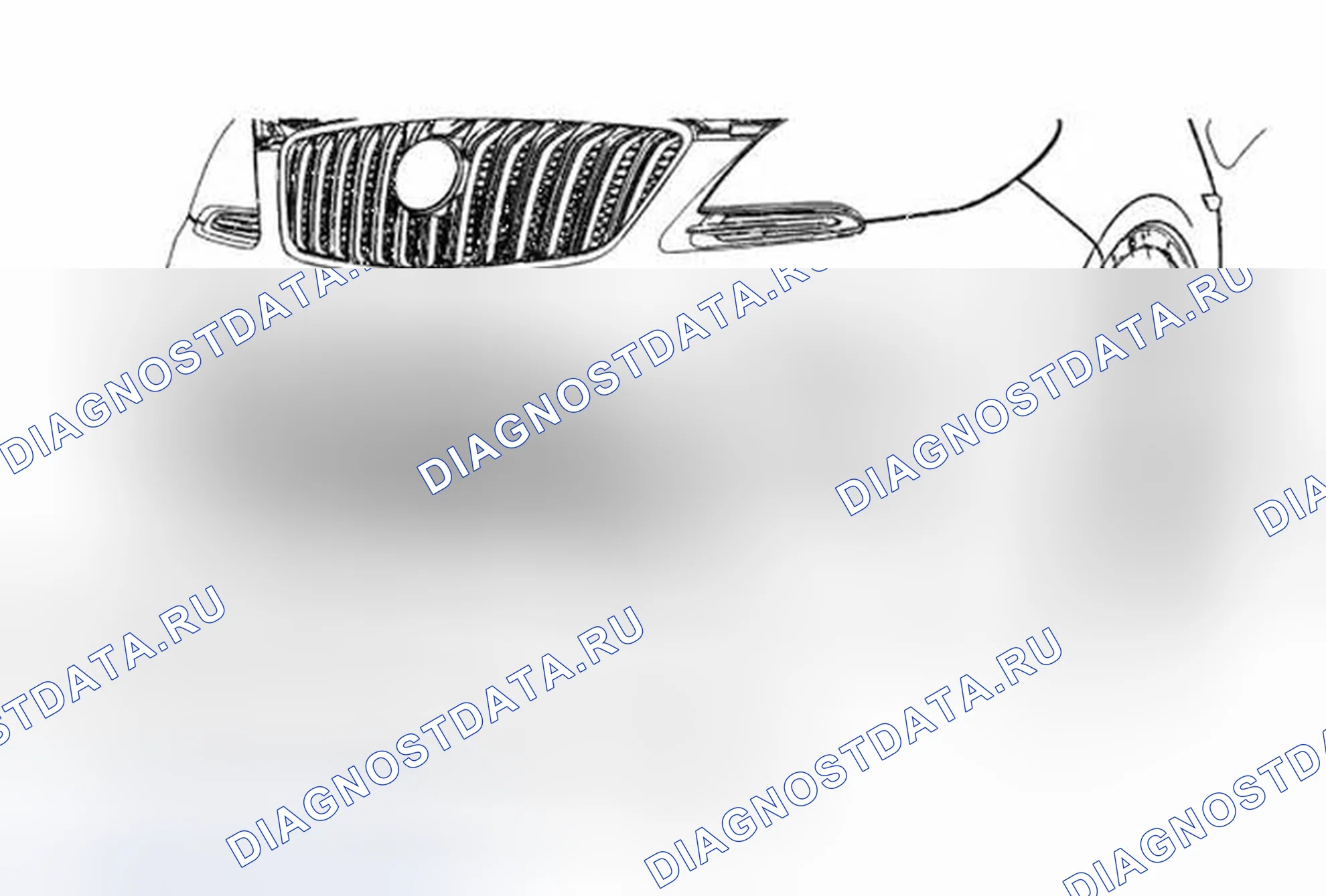 Рис. 25: Замена опорной плиты переднего бампера (Encore). Buick Encore I