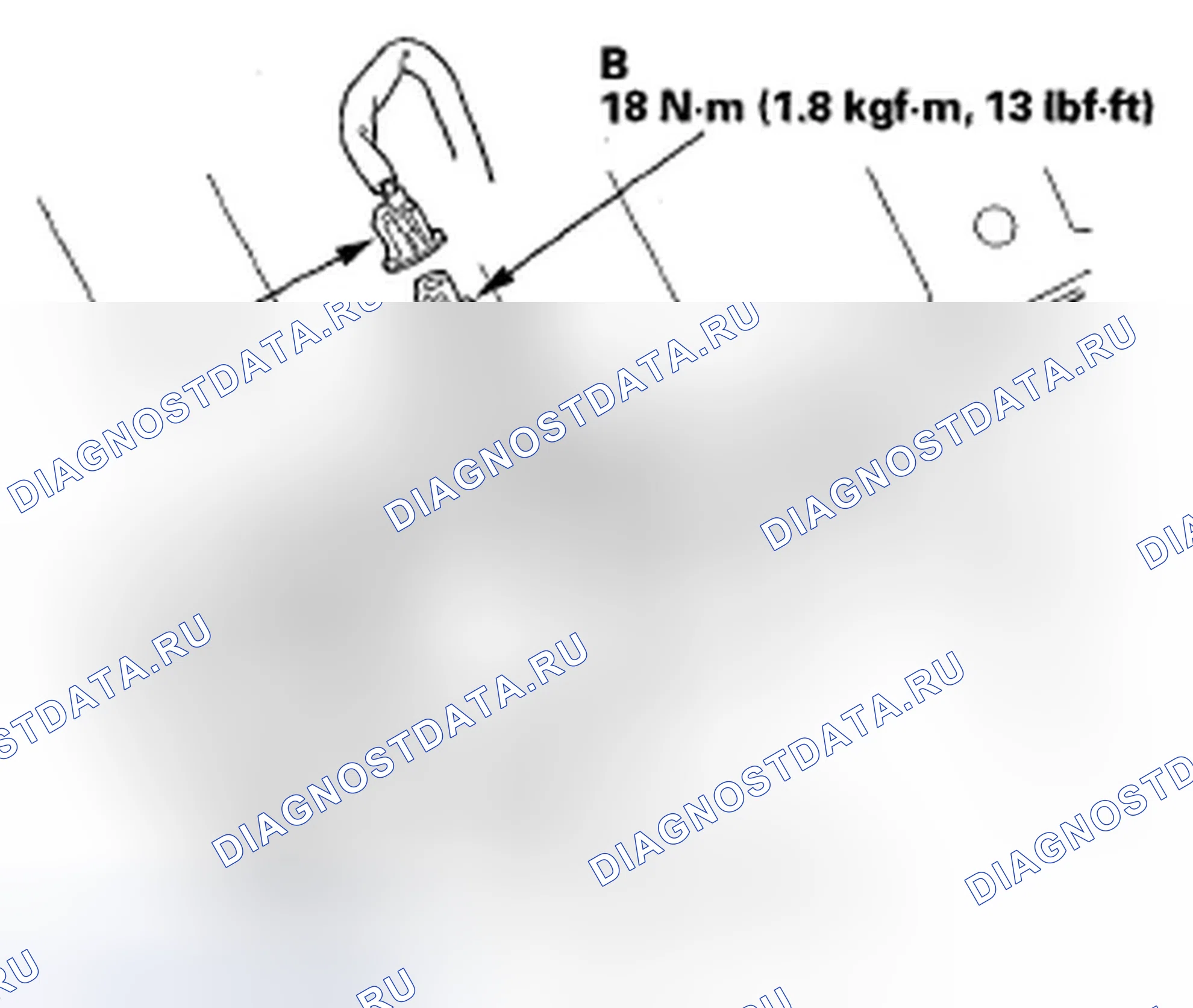 Рис. 4: Замена реле давления масла. Honda Fit I