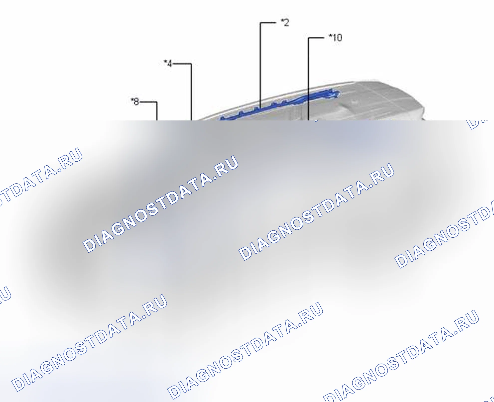 Рис. 333: ИЛЛЮСТРАЦИЯ. Toyota Highlander III