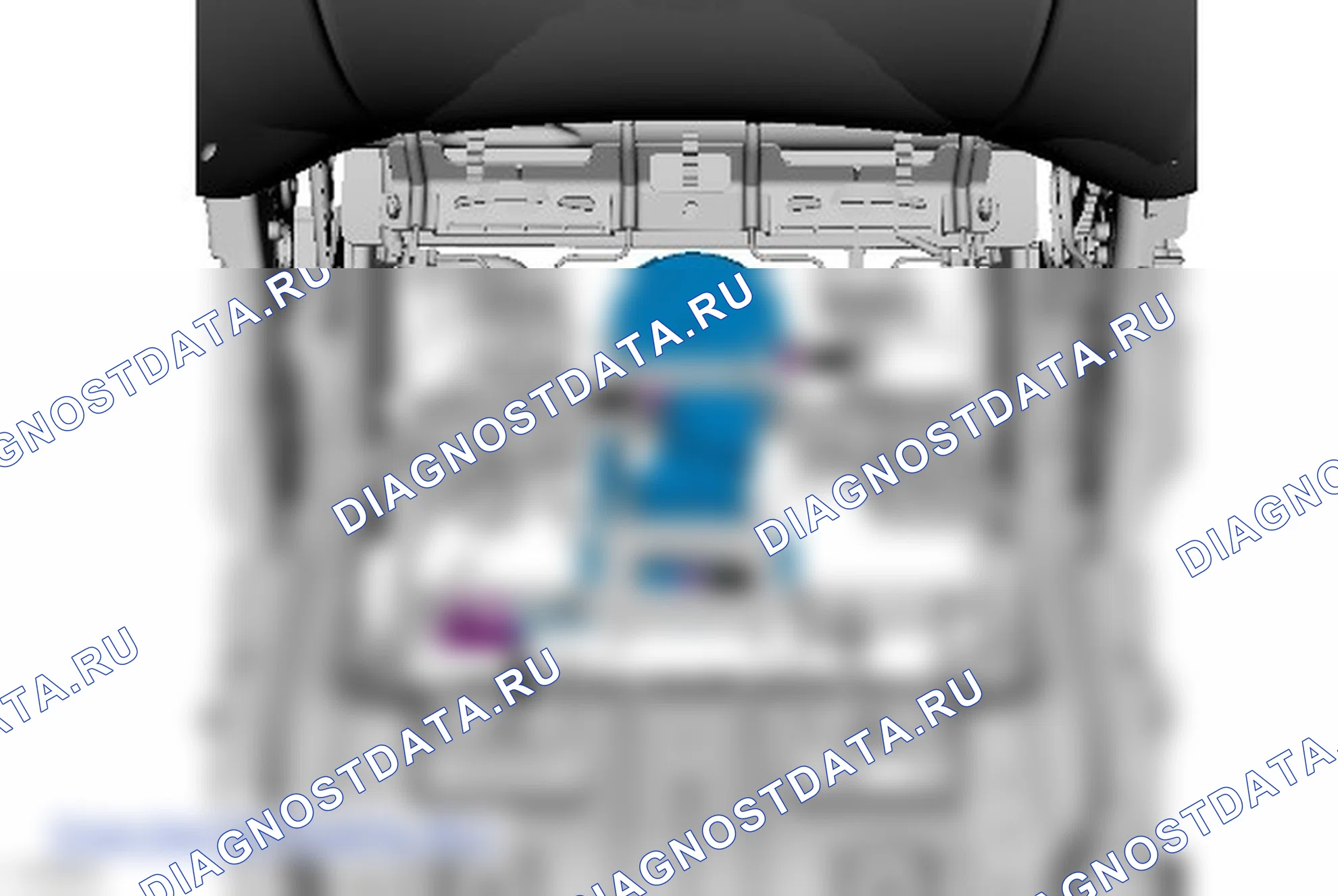 Как снять и установить электровентилятор подушки переднего сиденья. Ford Galaxy III