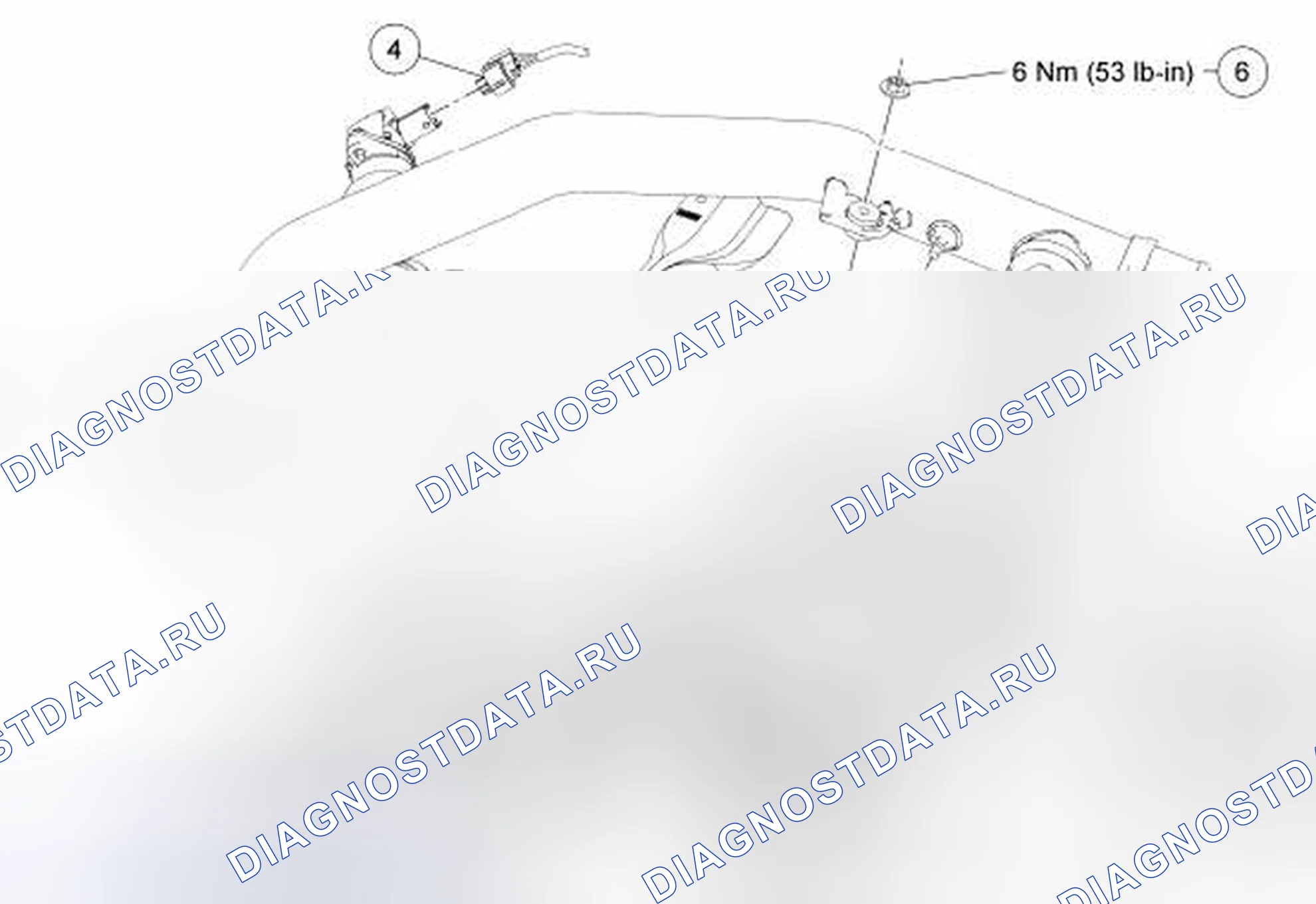 Рис. 1404: Впускной коллектор (вид 1 из 5). Hyundai ix55 I