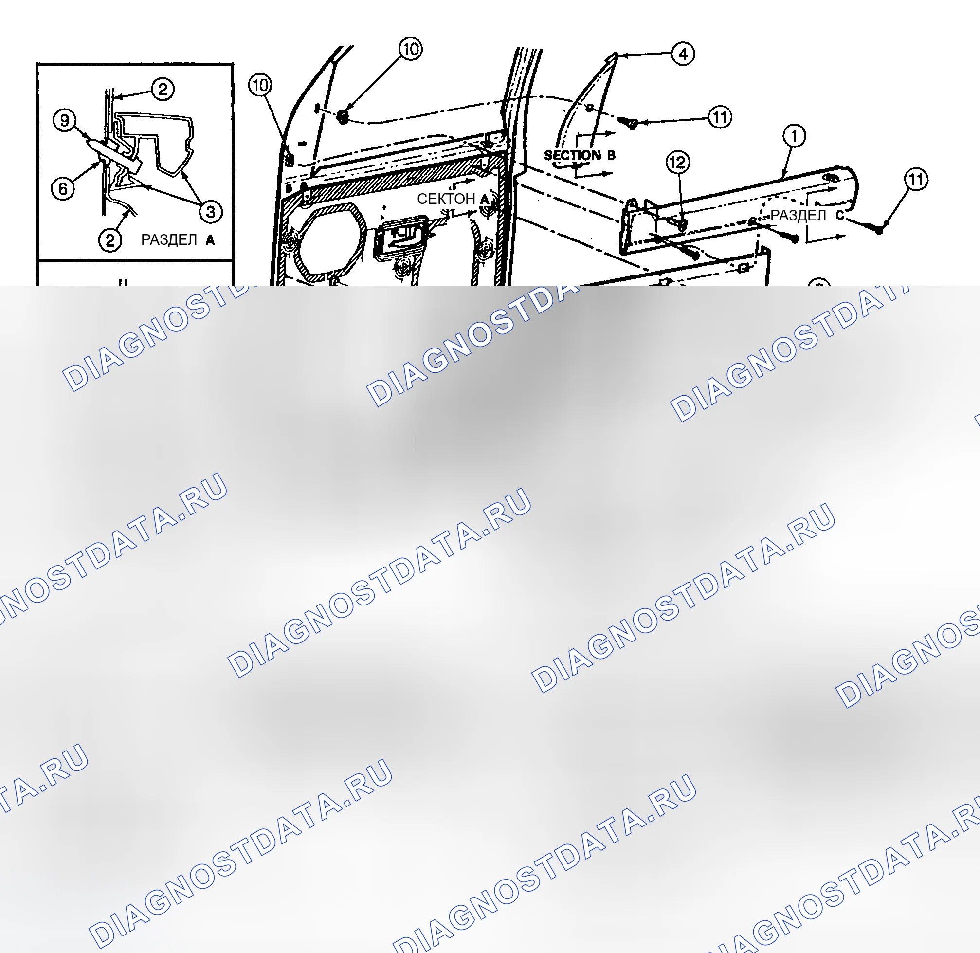Рис. 1: Установка. Ford Econoline E350 