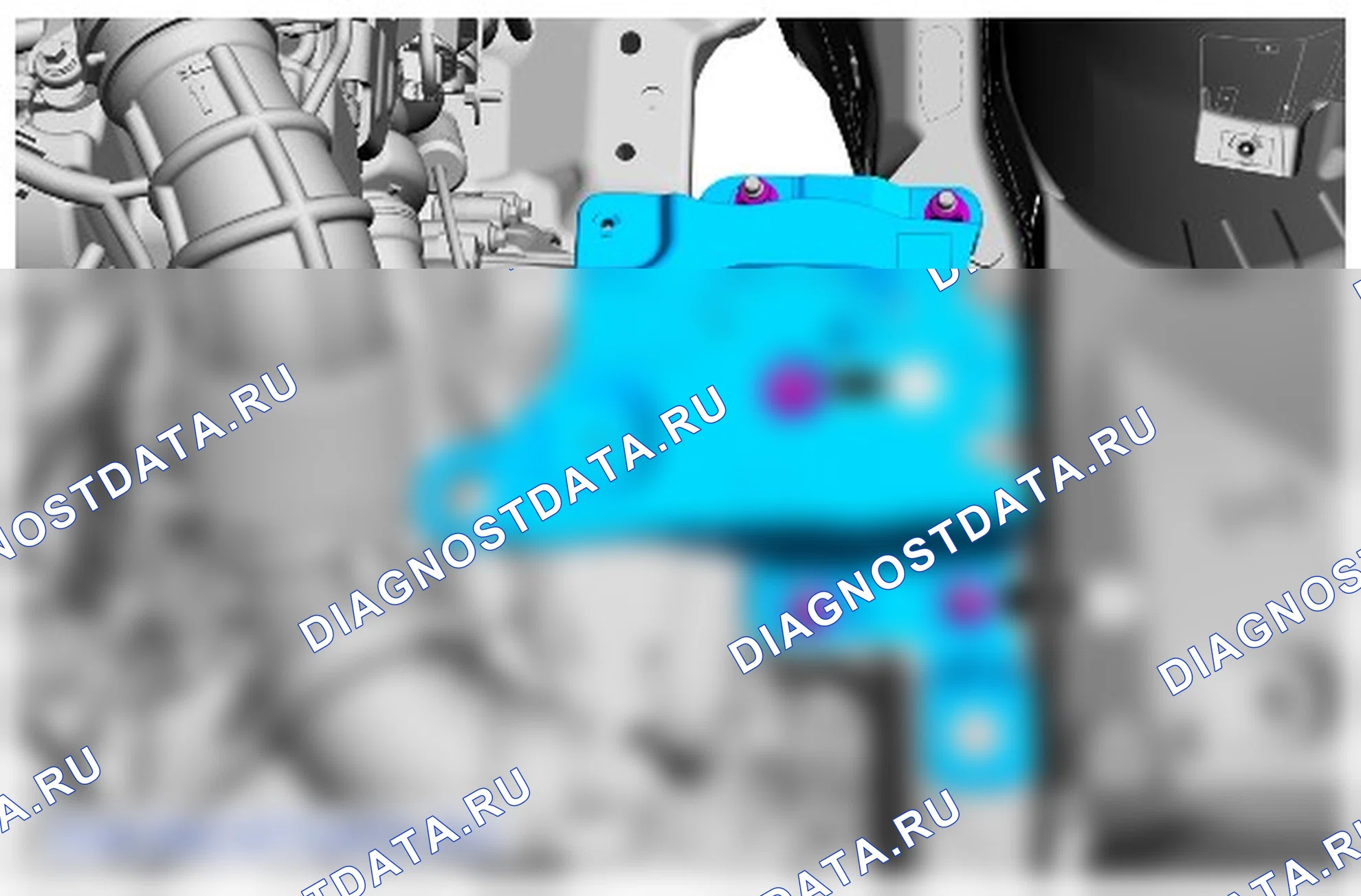 Как снять двигатель. Ford Grand C-MAX II рестайлинг