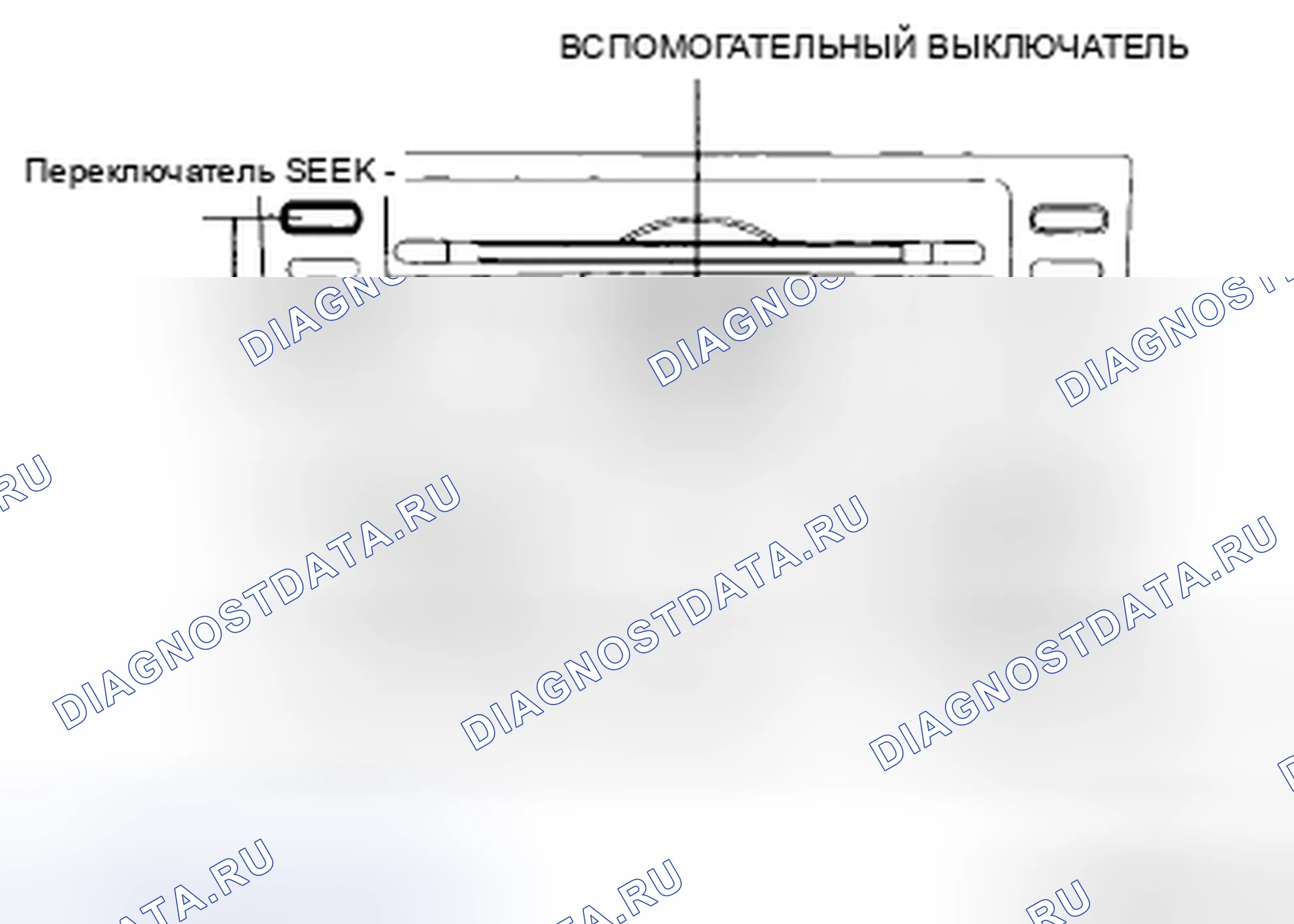 Рис. 78: ПРОЦЕДУРА ЗАПУСКА РЕЖИМА ТЕСТИРОВАНИЯ БОРТОВОЙ ДИАГНОСТИКИ [АУДИО]. Mazda 6 GH рестайлинг