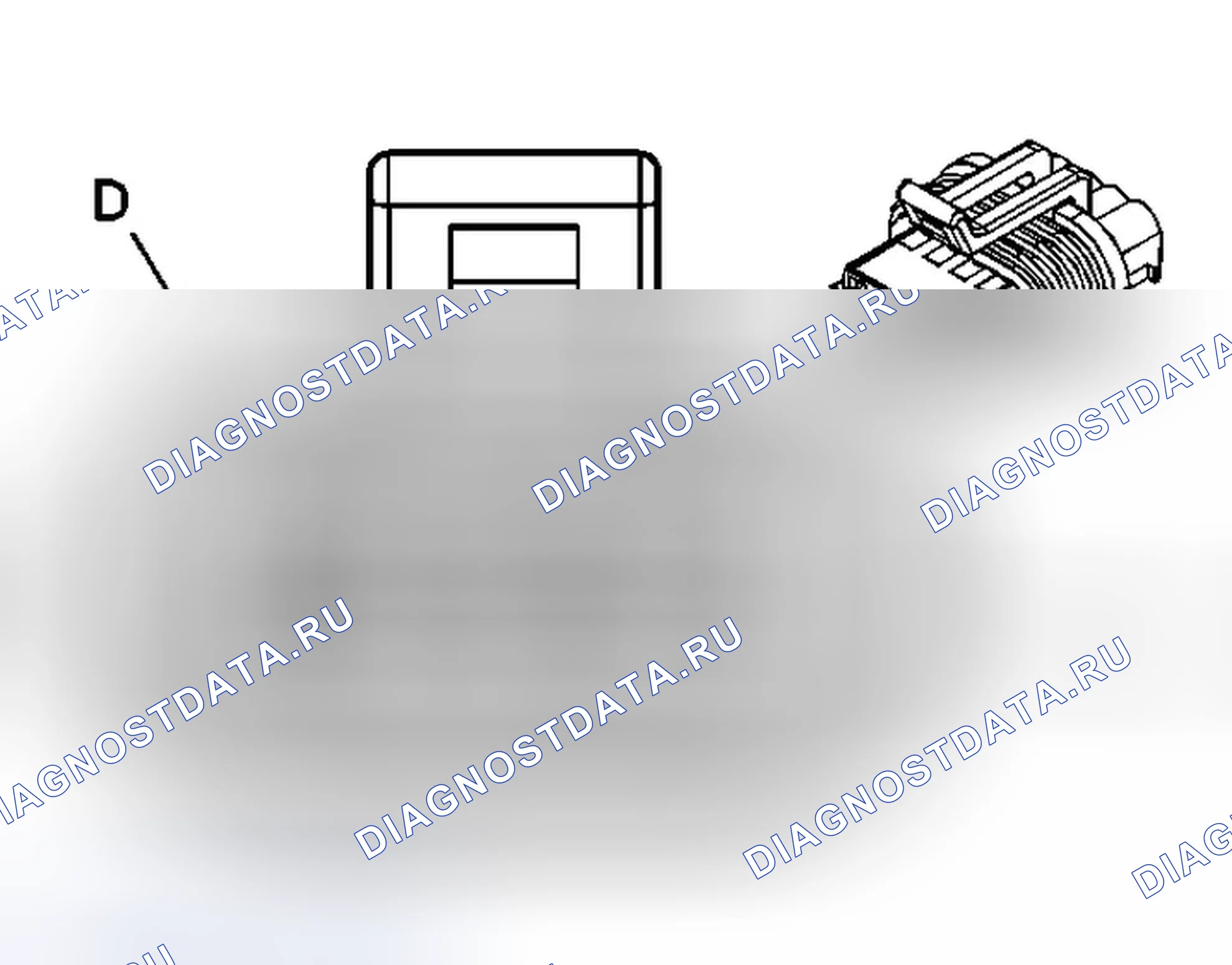 Рис. 63: Замок двери в сборе (переключатель косяка двери) - Драйвер - C2. GMC Sierra Classic 2500 HD 
