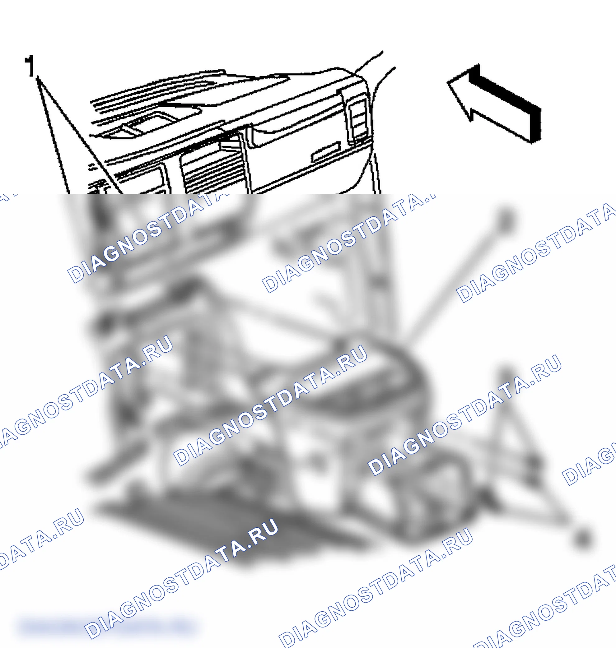 Рис. 44: Процедура установки. GMC Savana H2500 