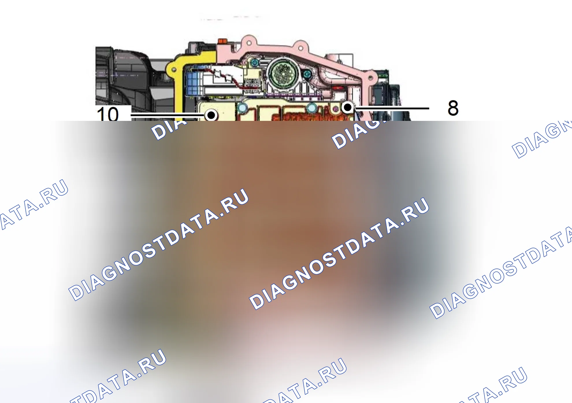 Как снять и установить входной датчик скорости — Wey P8. Wey P8 I