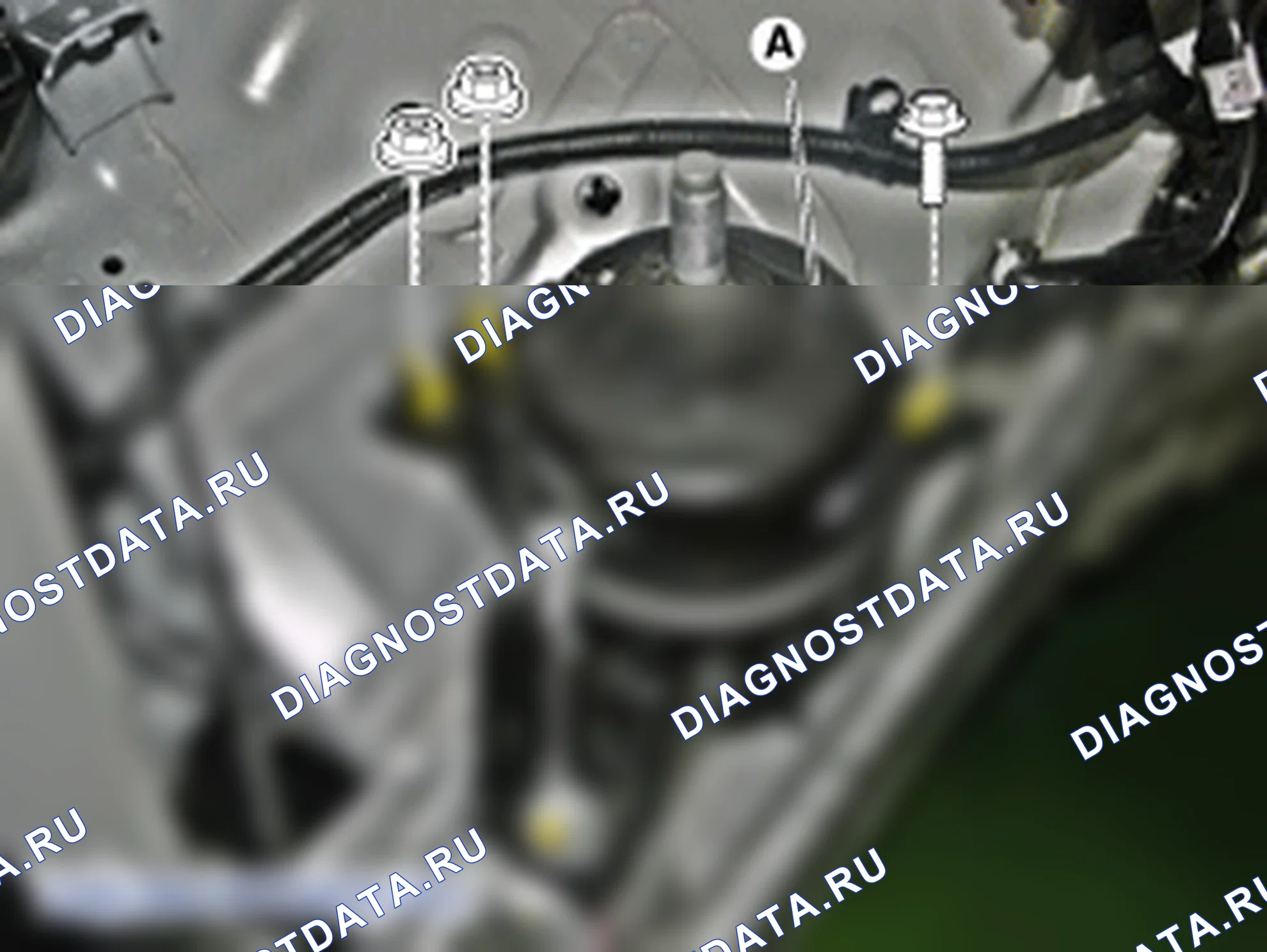 Снятие монтажа двигателя. Hyundai Santafe Sport DMA