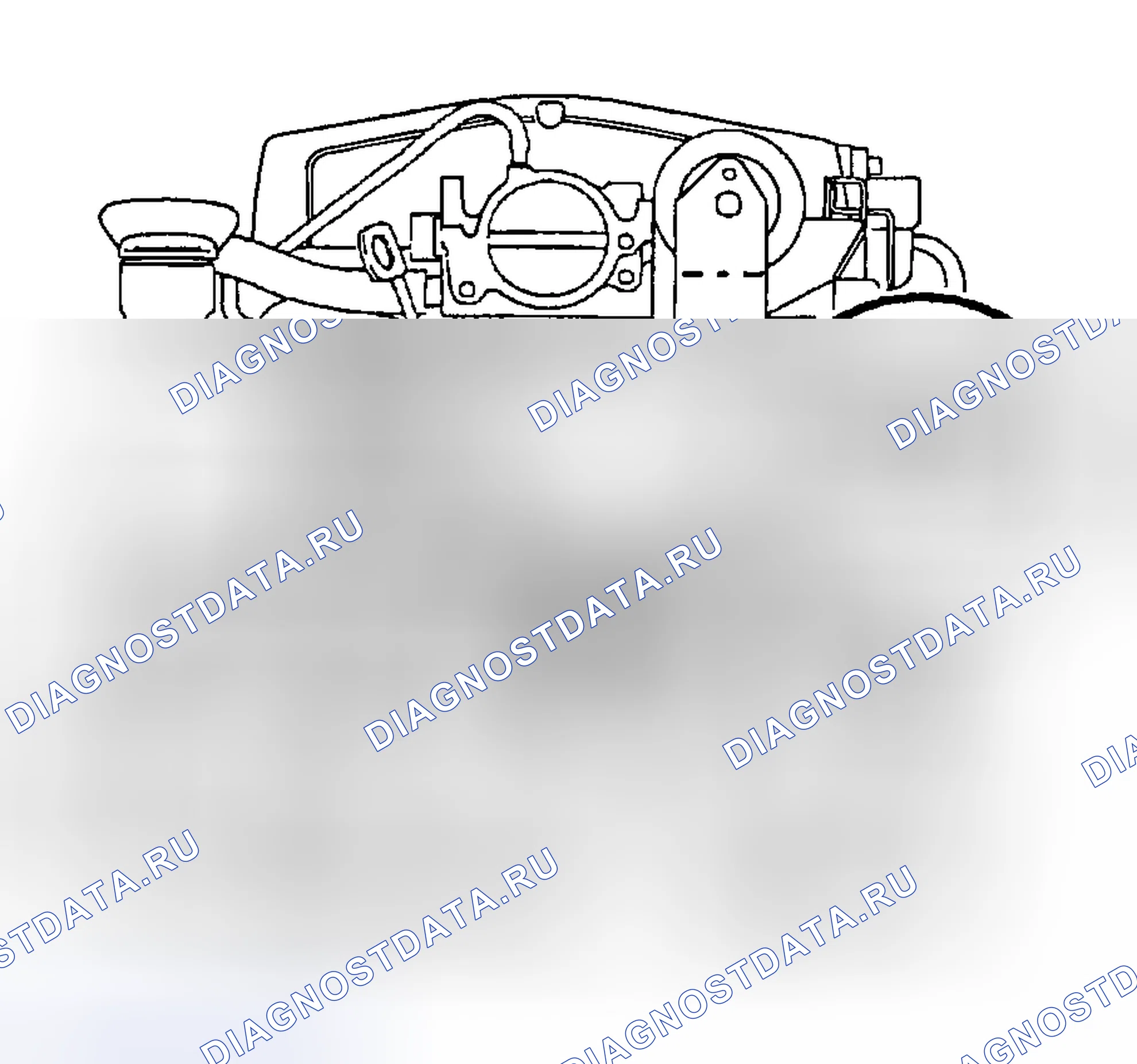 Рис. 12: ИДЕНТИФИКАЦИОННЫЙ КОД ДВИГАТЕЛЯ. Land Rover Range Rover I