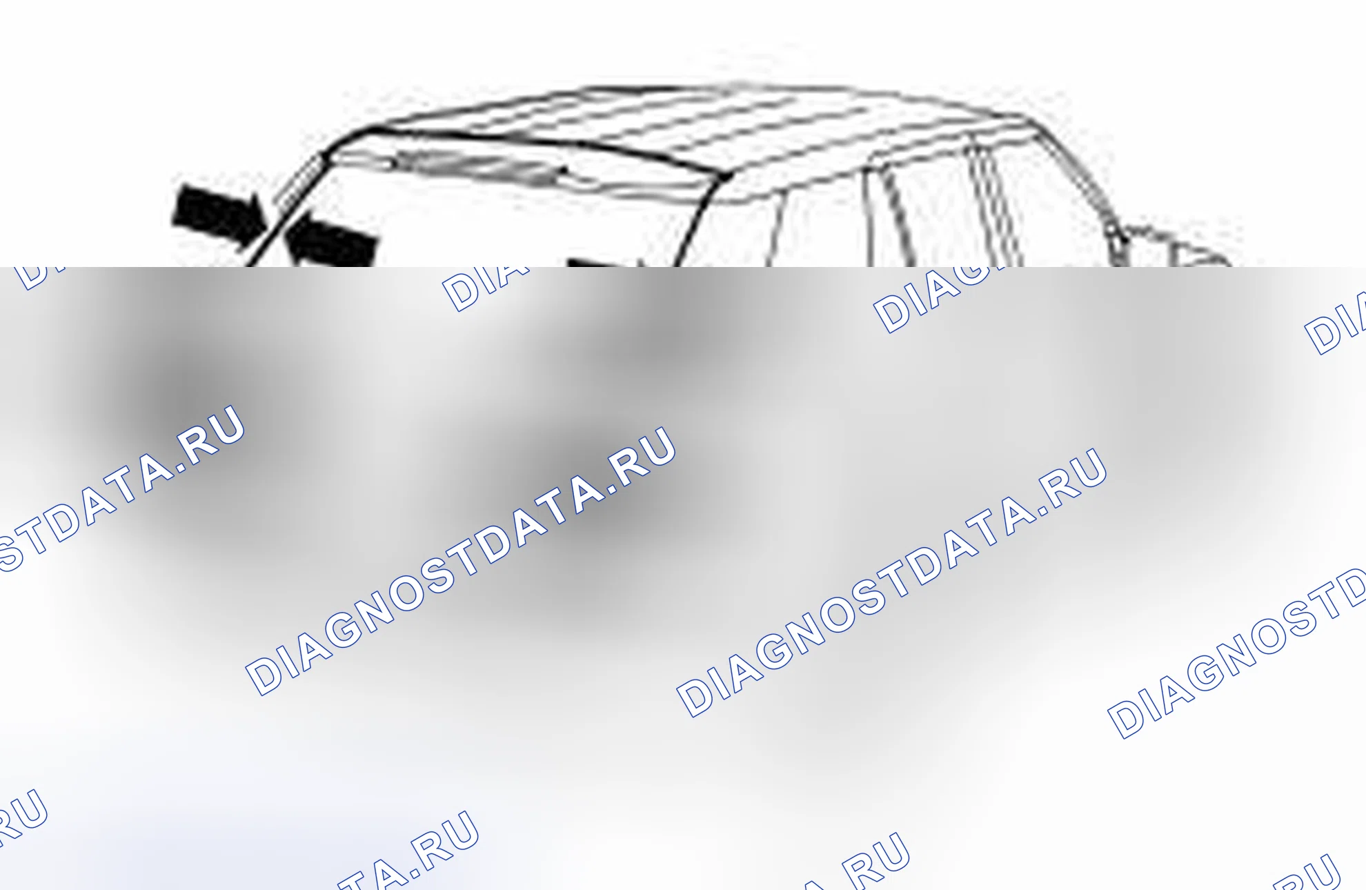 Рис. 16: РЕГУЛИРОВКА БОЙКА дверь багажника. Land Rover Range Rover Sport I рестайлинг