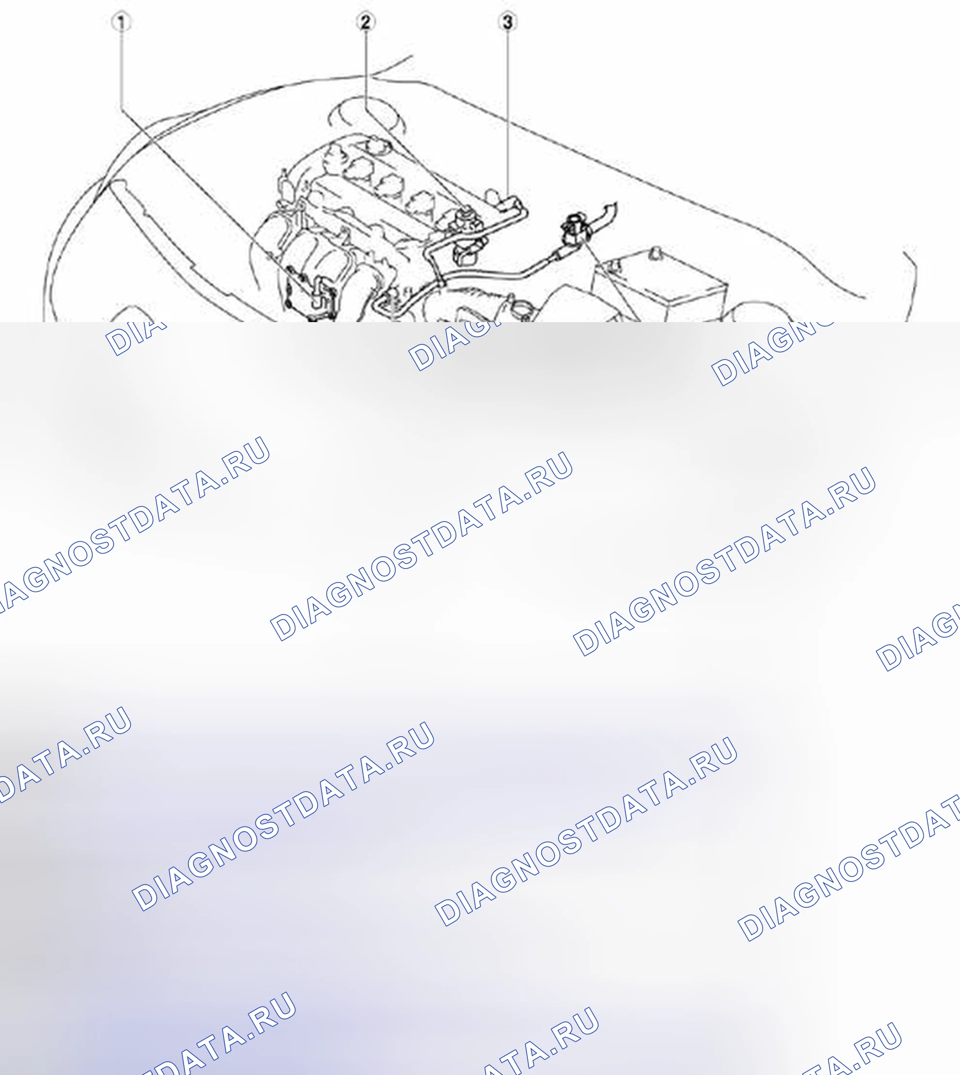 Рис. 14: Сторона моторного отсека. Honda Civic IX рестайлинг
